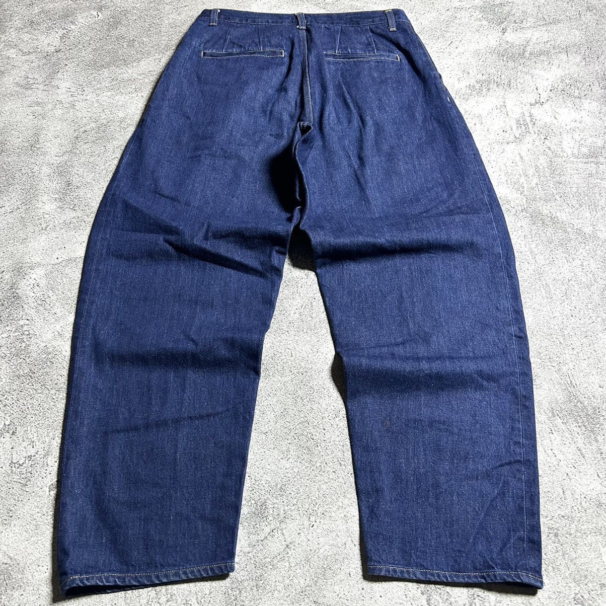 Japanese Brand Widepants Denim Selvedge Style Yohjiyamamoto Size US 33 - 14 Thumbnail