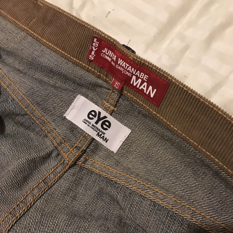 Junya Watanabe Junya watanabe SizeXS Stitched jeans with a variety of fabr Size US 31 - 6 Thumbnail