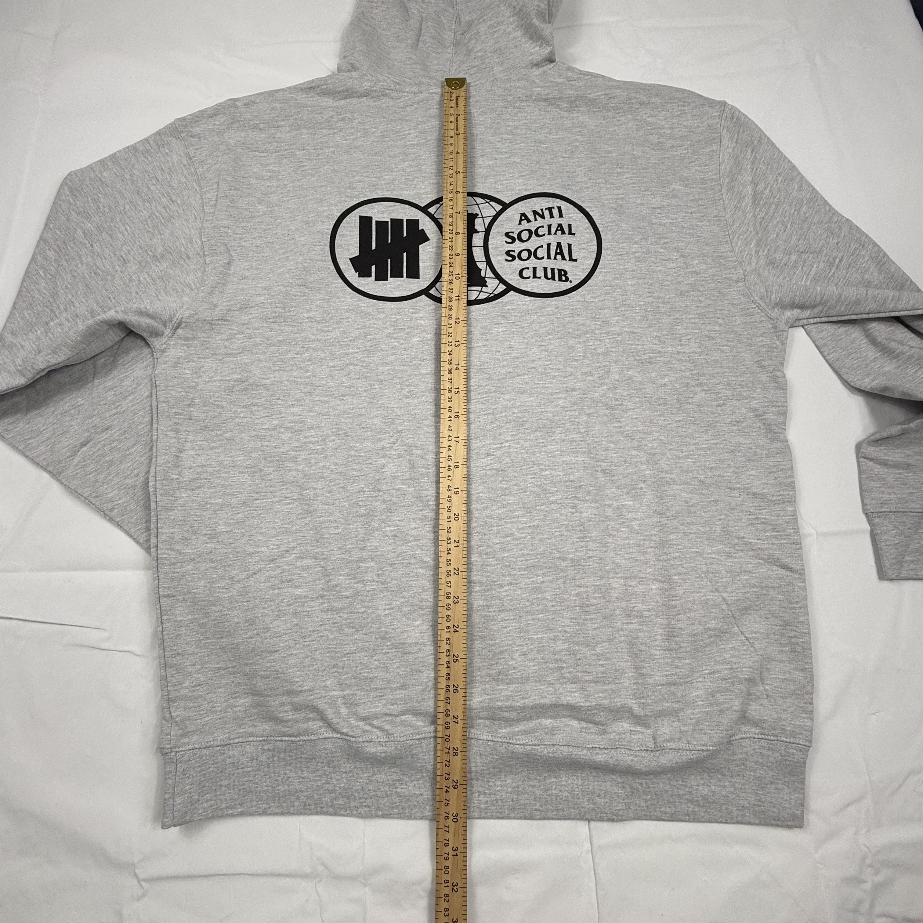 Anti Social Social Club × Undefeated Anti Social Social Club x Undefeated Hoodie Grey XXL NEW Size US XXL / EU 58 / 5 - 6 Thumbnail