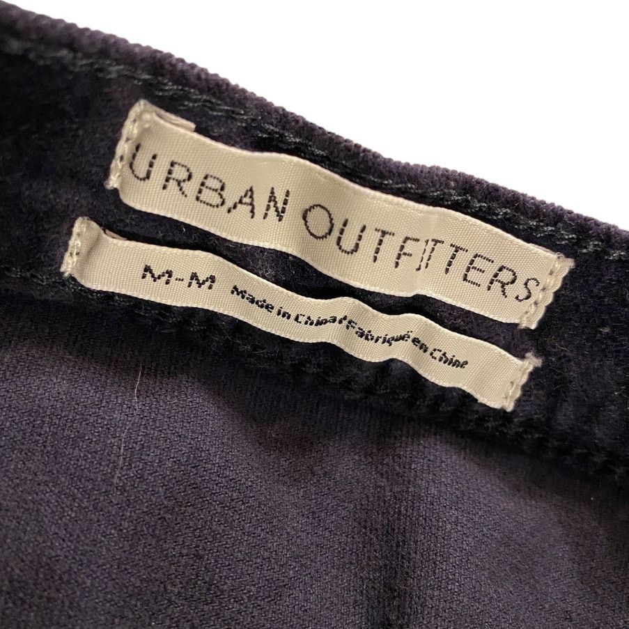 Urban Outfitters Urban Outfitters Navy Corduroy Button Front Mini Skirt M Size 27" / US 4 / IT 40 - 5 Thumbnail