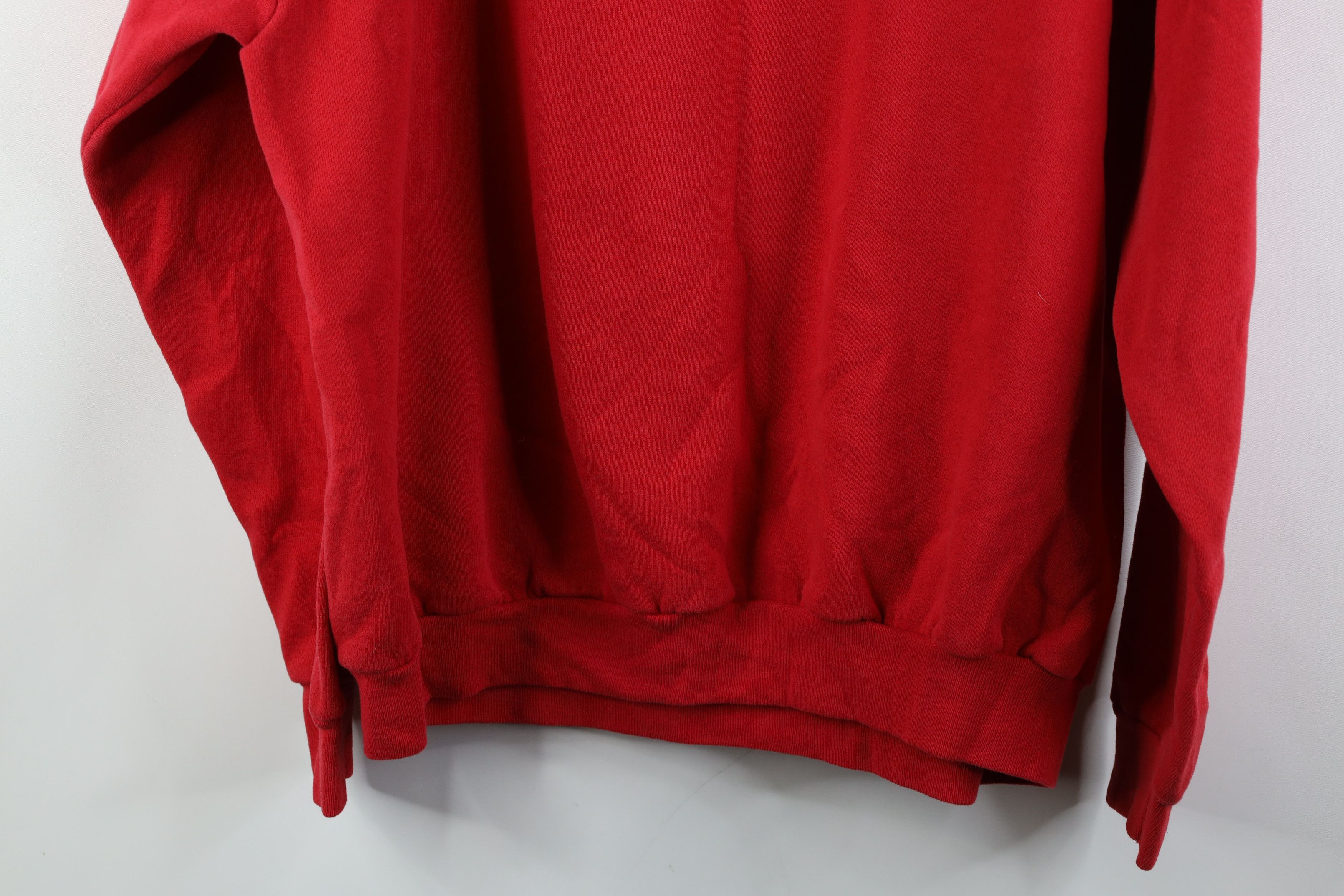 Vintage Vintage 90s Christian Behold A Is Born Jesus Sweatshirt Size XL / US 12-14 / IT 48-50 - 14 Thumbnail