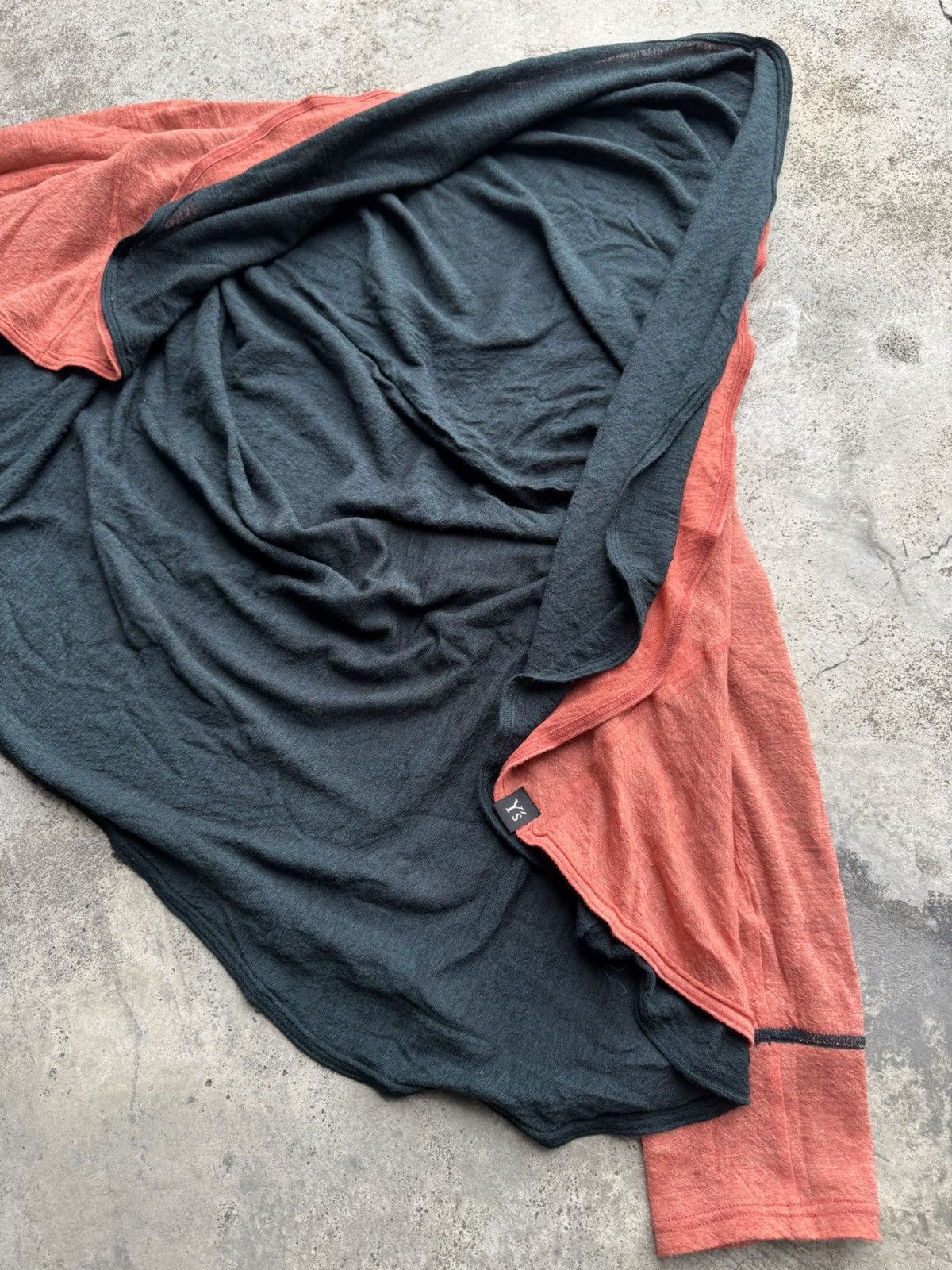 Y's × Yohji Yamamoto double layer shawl cardigan Size M / US 6-8 / IT 42-44 - 6 Thumbnail