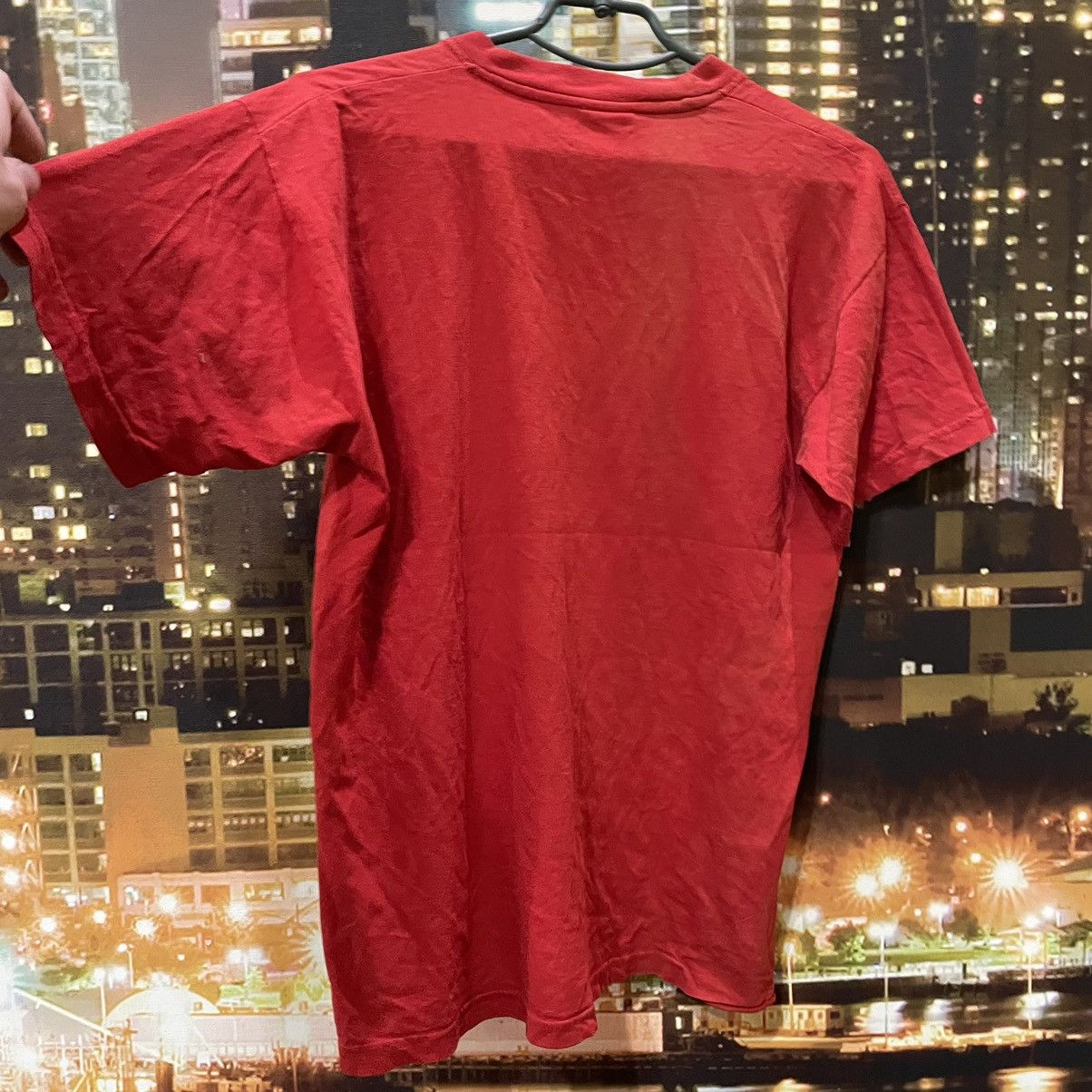 Band Tees VINTAGE Y2K RED TEE GET OFF MY DICK PENIS FUNNY PORNO Size US M / EU 48-50 / 2 - 6 Thumbnail