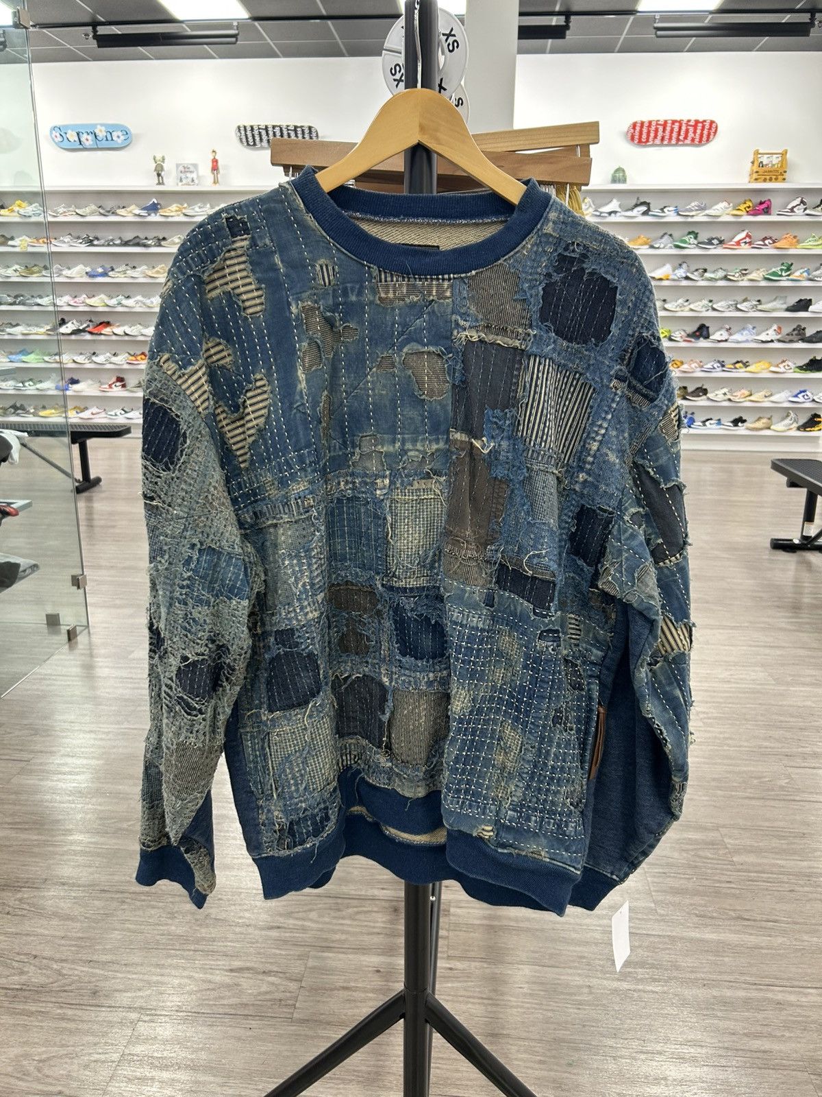 Kapital Kapital Boro Crewneck Size US S / EU 44-46 / 1 - 1 Thumbnail