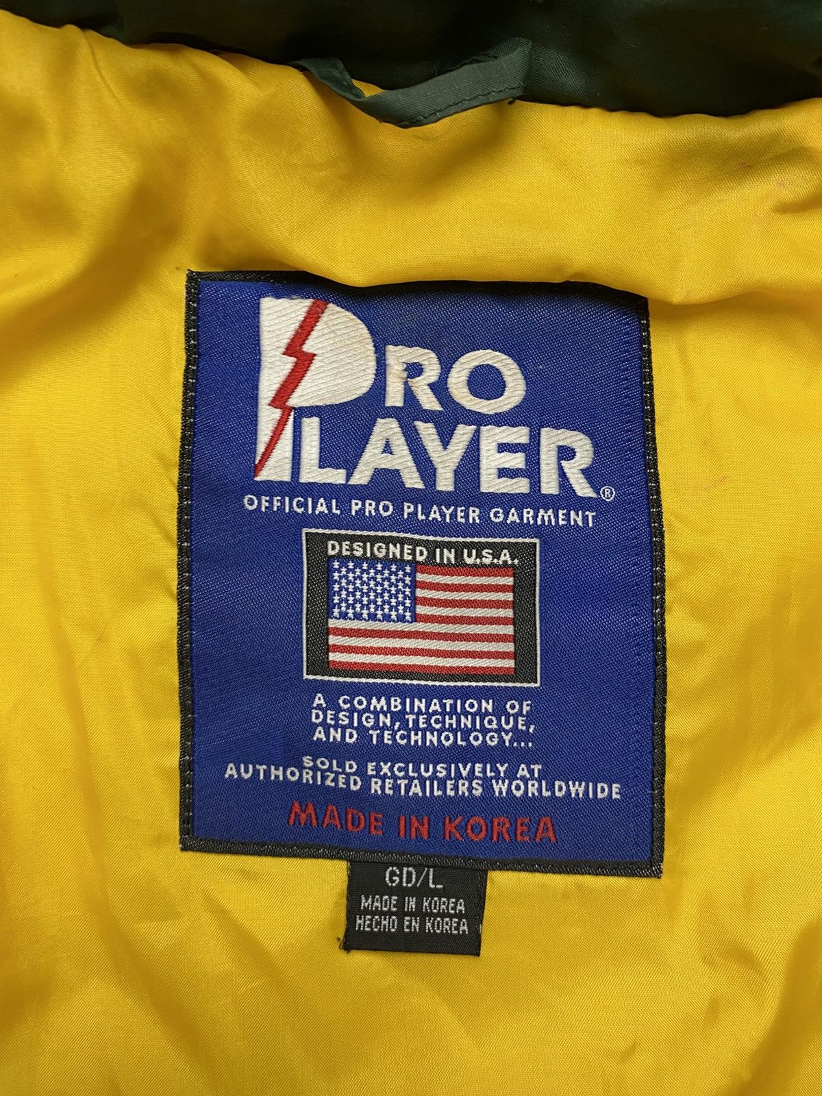 NFL Vintage 90s Pro Player Green Bay Packers Puffer Jacket NFL Size US L / EU 52-54 / 3 - 13 Thumbnail
