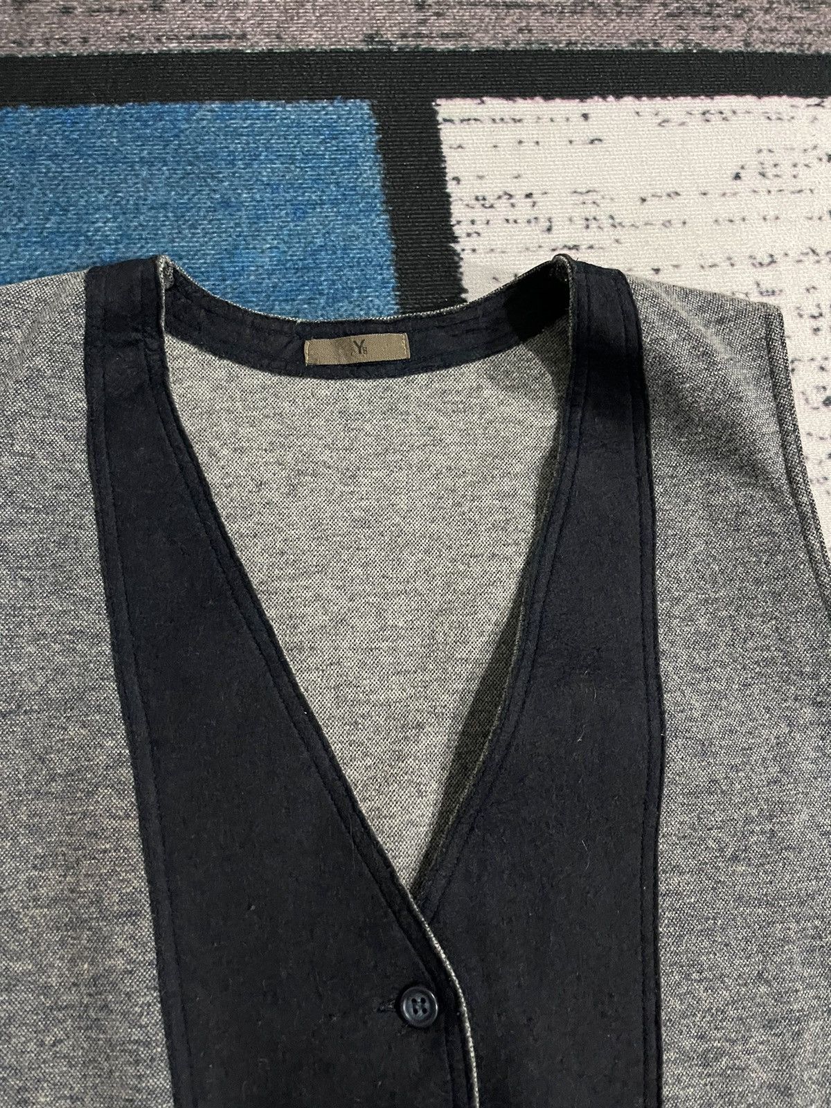 Yohji Yamamoto Vintage Yohji Yamamoto Y’s Vest Size US M / EU 48-50 / 2 - 7 Thumbnail