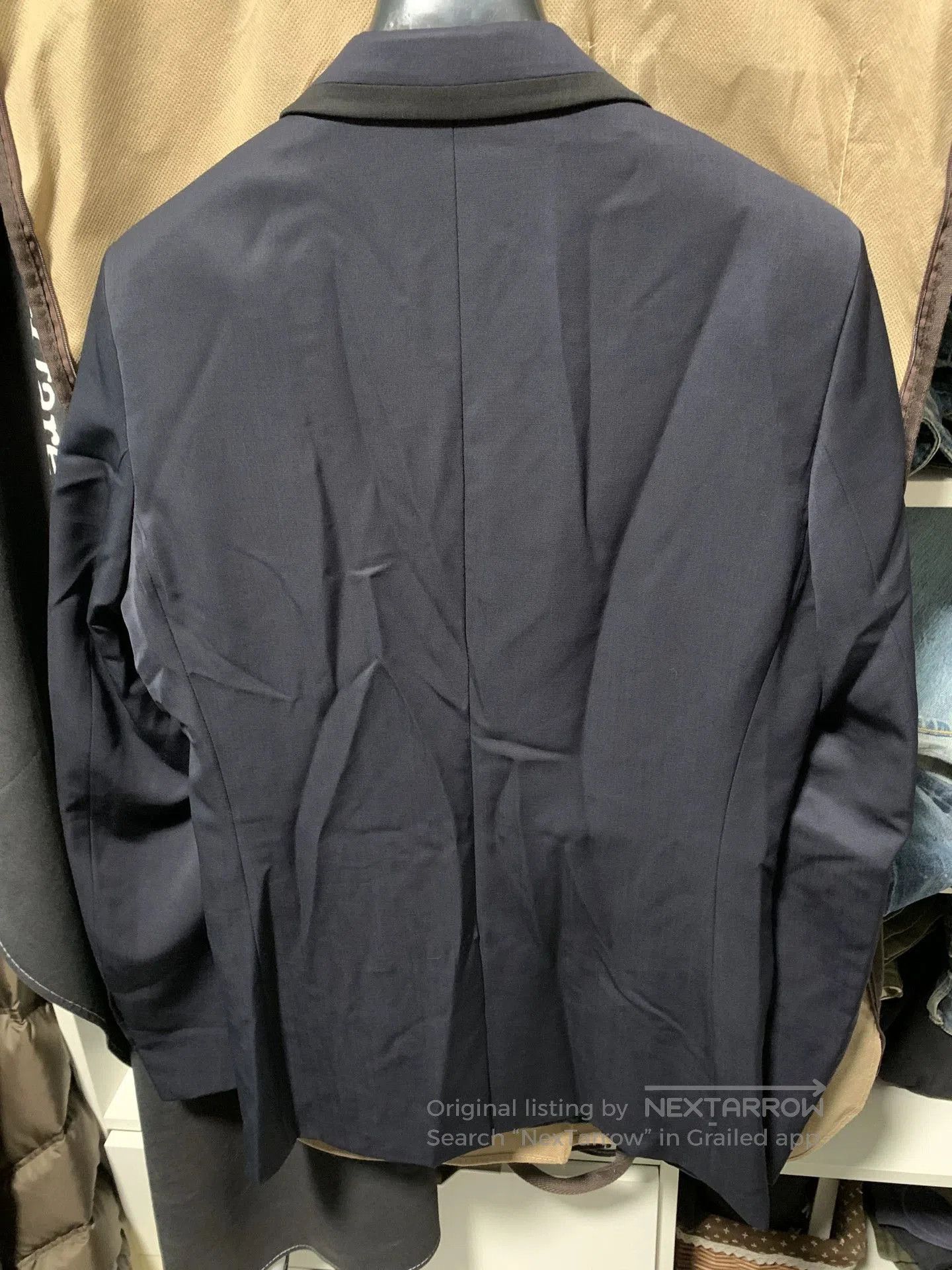 Dior Dior Homme Wool Suit Jacket in Navy Blue. Size US L / EU 52-54 / 3 - 6 Thumbnail