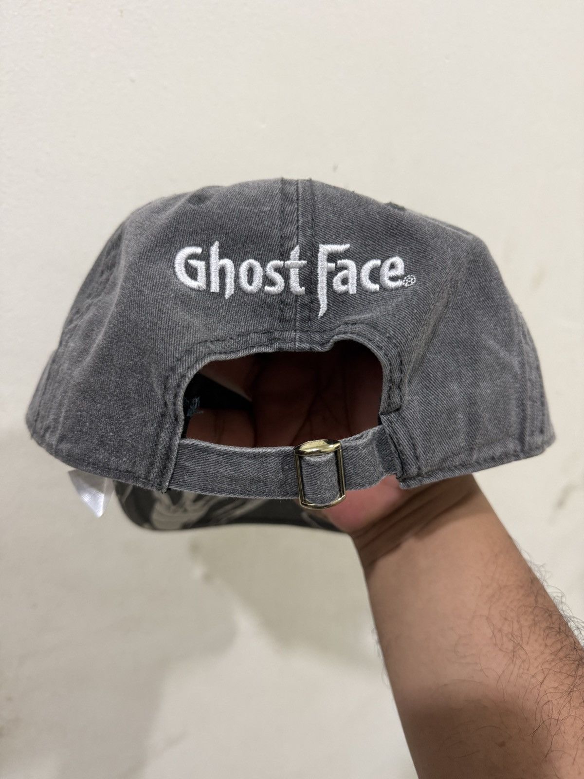 Vintage VTG Ghost Face Punk Full Printed Hat Size ONE SIZE - 4 Thumbnail