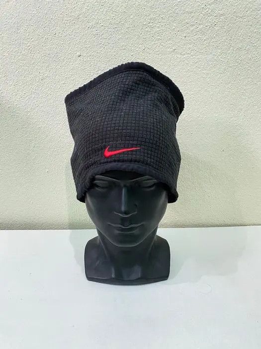 Nike × Vintage Nike Small Logo Neck Gaiter/ Beanie Hat Size ONE SIZE - 2 Thumbnail