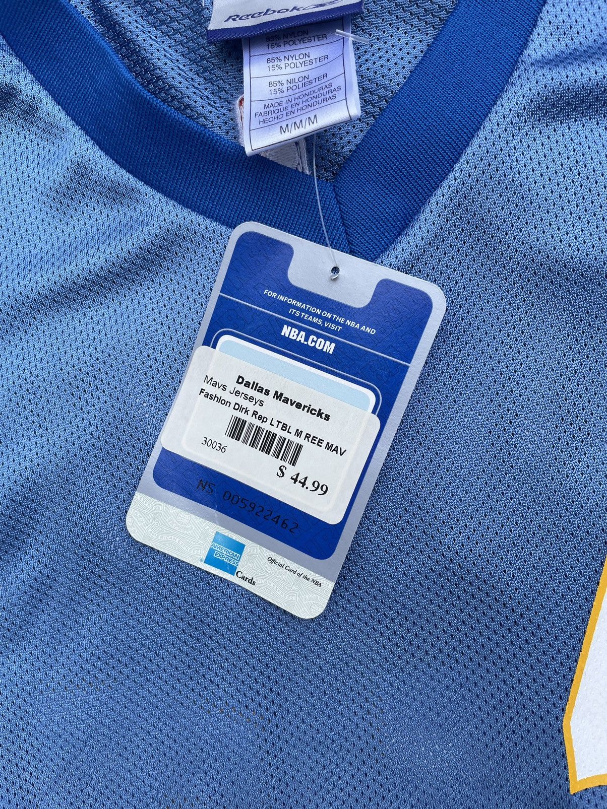 NBA × Reebok × Vintage Vintage Reebok Dallas Mavericks Dirk Nowitzki Jersey 41 Size US M / EU 48-50 / 2 - 6 Thumbnail