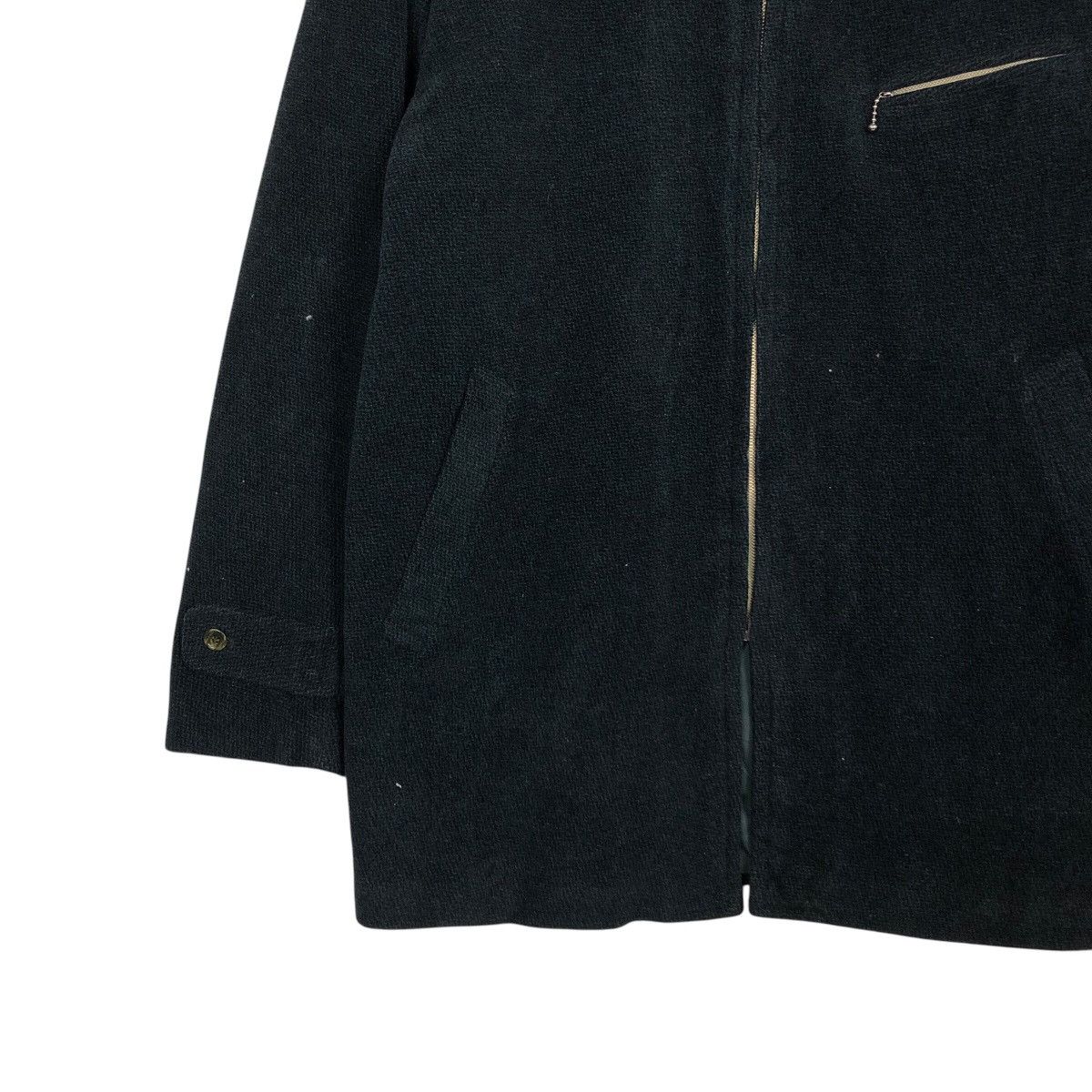 Japanese Brand 📌Rich Black Vintage Wool Jacket Mitsukoshi Issey Miyake Size US M / EU 48-50 / 2 - 5 Thumbnail