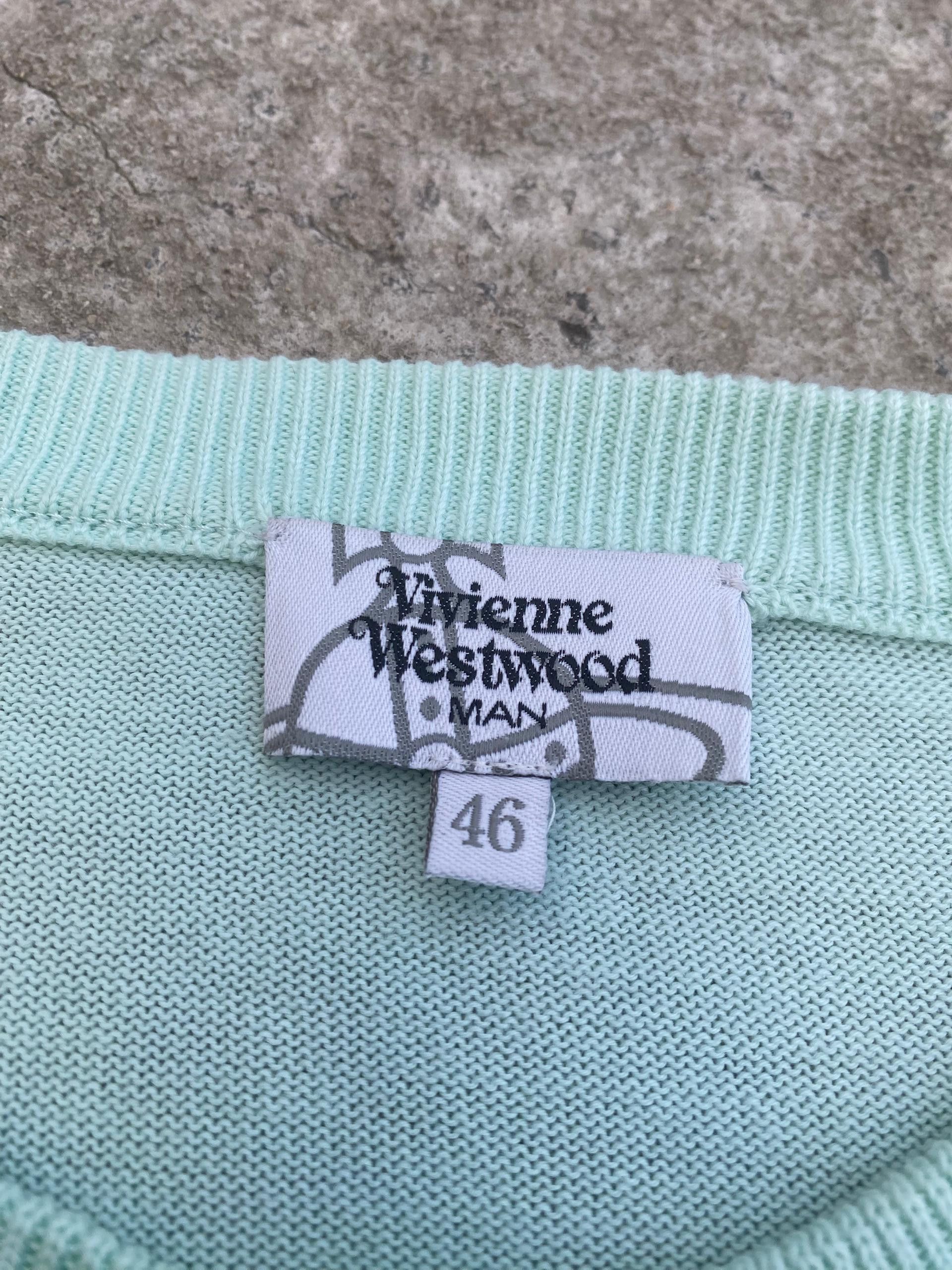 Vivienne Westwood Vintage 90s Vivienne Westwood Knitwear Cardigan Size US L / EU 52-54 / 3 - 15 Thumbnail