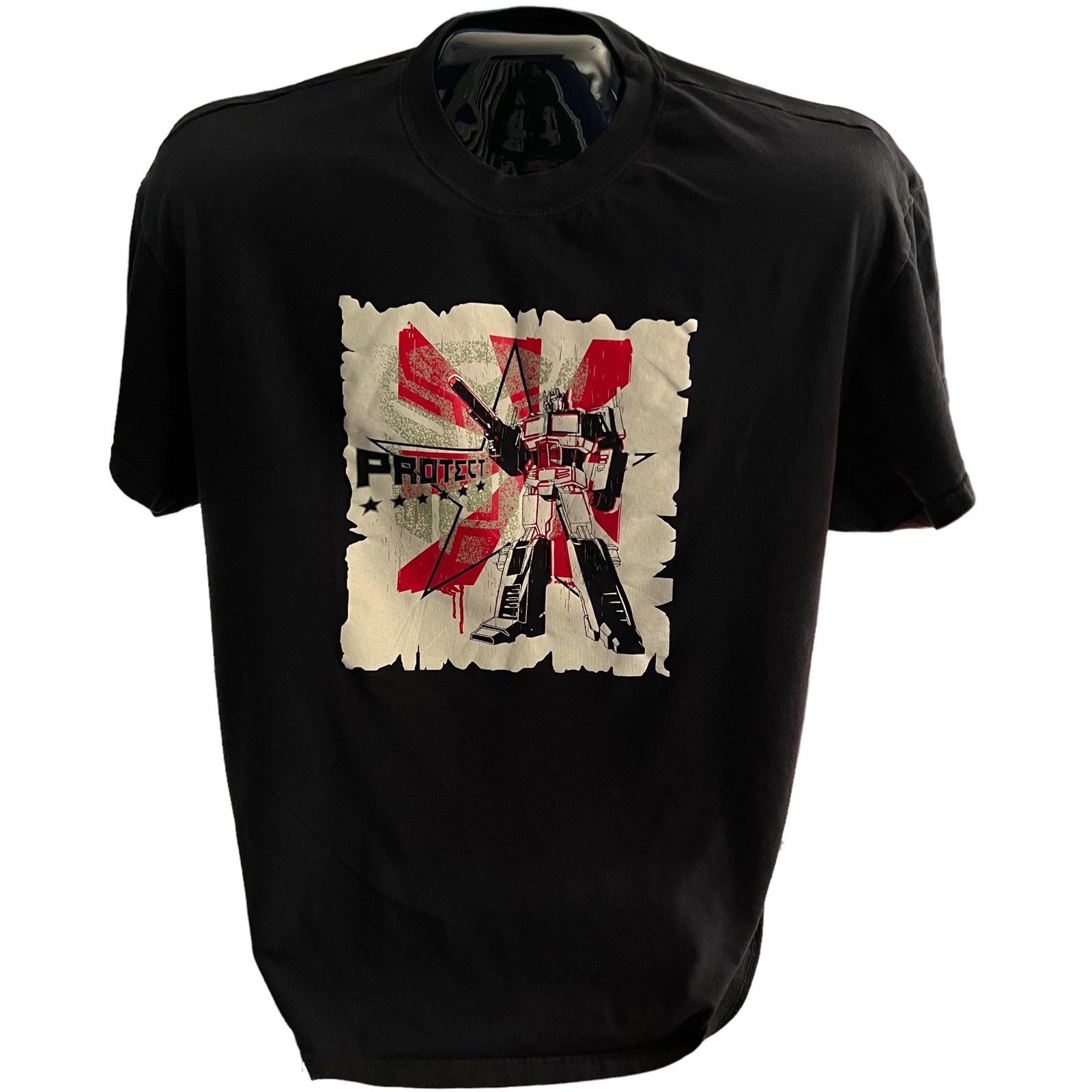 Transformers Transformers Optimus Prime T-Shirt XL Black 2009 Graphic Tee Size US XL / EU 56 / 4 - 1 Thumbnail