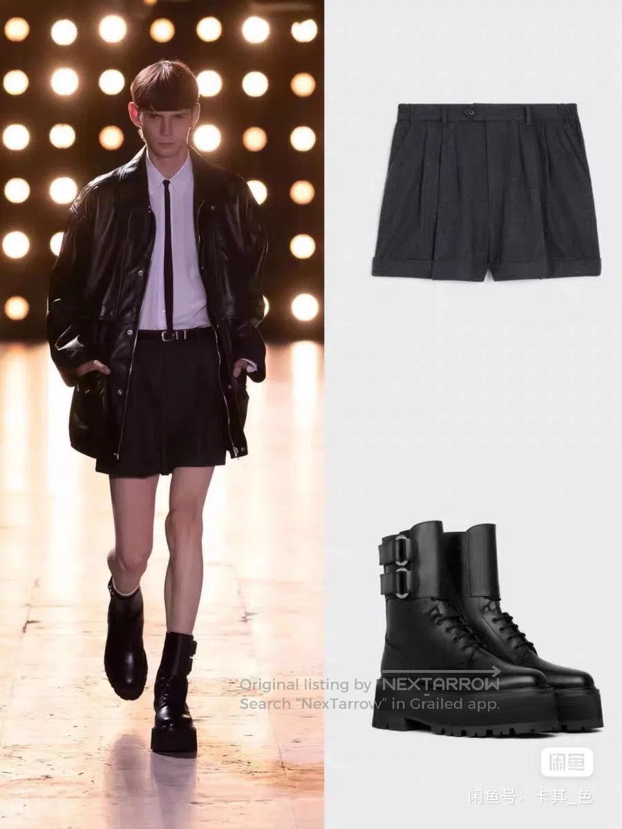 Celine CELINE Buckle Thick-soled Tall Martin Boots| Size US 9.5 / IT 39.5 - 4 Thumbnail