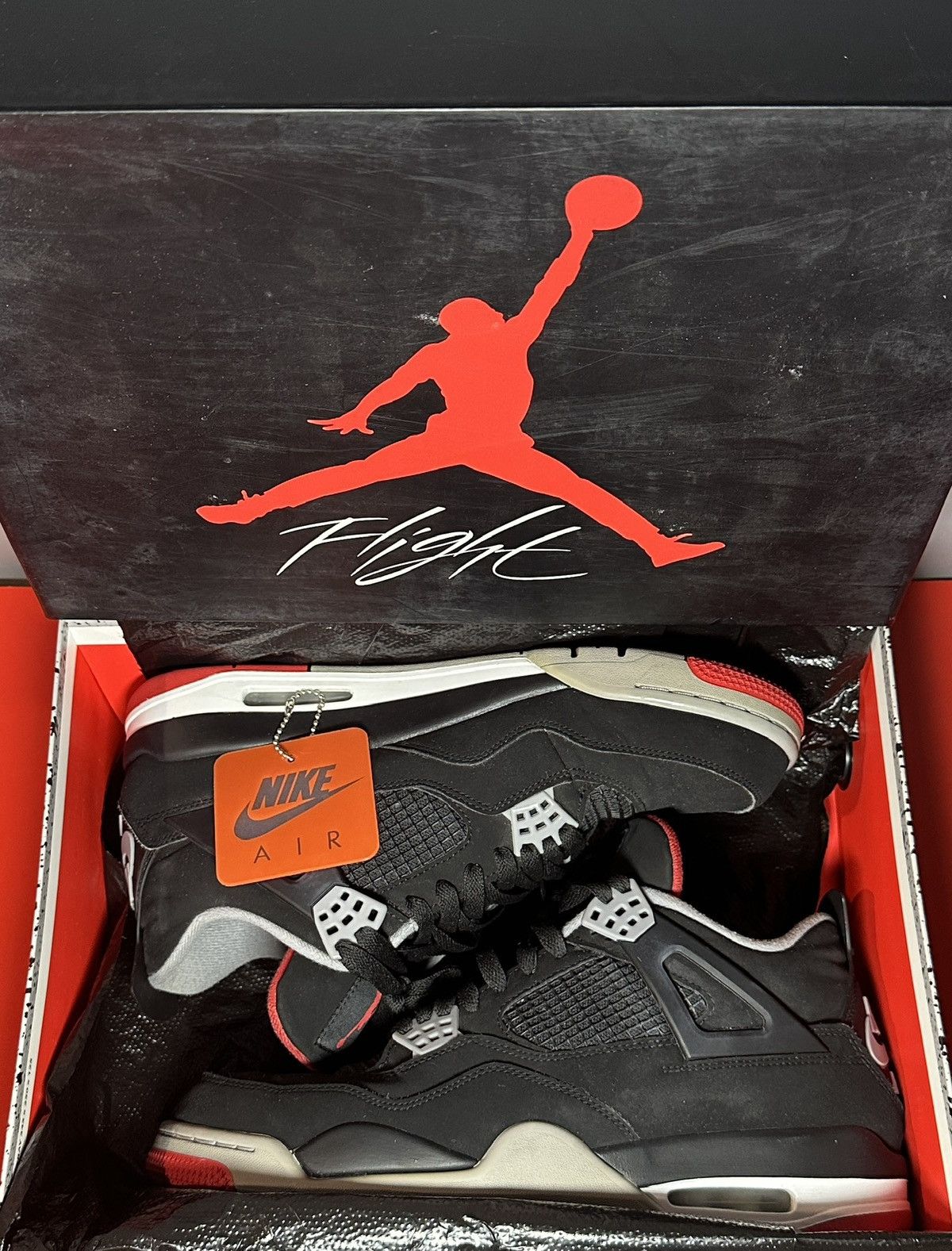 Jordan Brand Size 11 - Jordan 4 Retro OG Bred Size US 11 / EU 44 - 9 Thumbnail