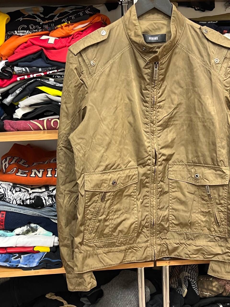 Versace × Versus Vintage Versace Versus Lightweight Y2K Jacket Size US M / EU 48-50 / 2 - 5 Thumbnail