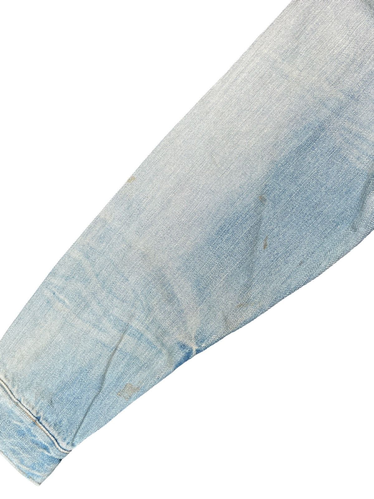 Designer Snidel Type II Faded Denim Jacket Size M / US 6-8 / IT 42-44 - 6 Thumbnail