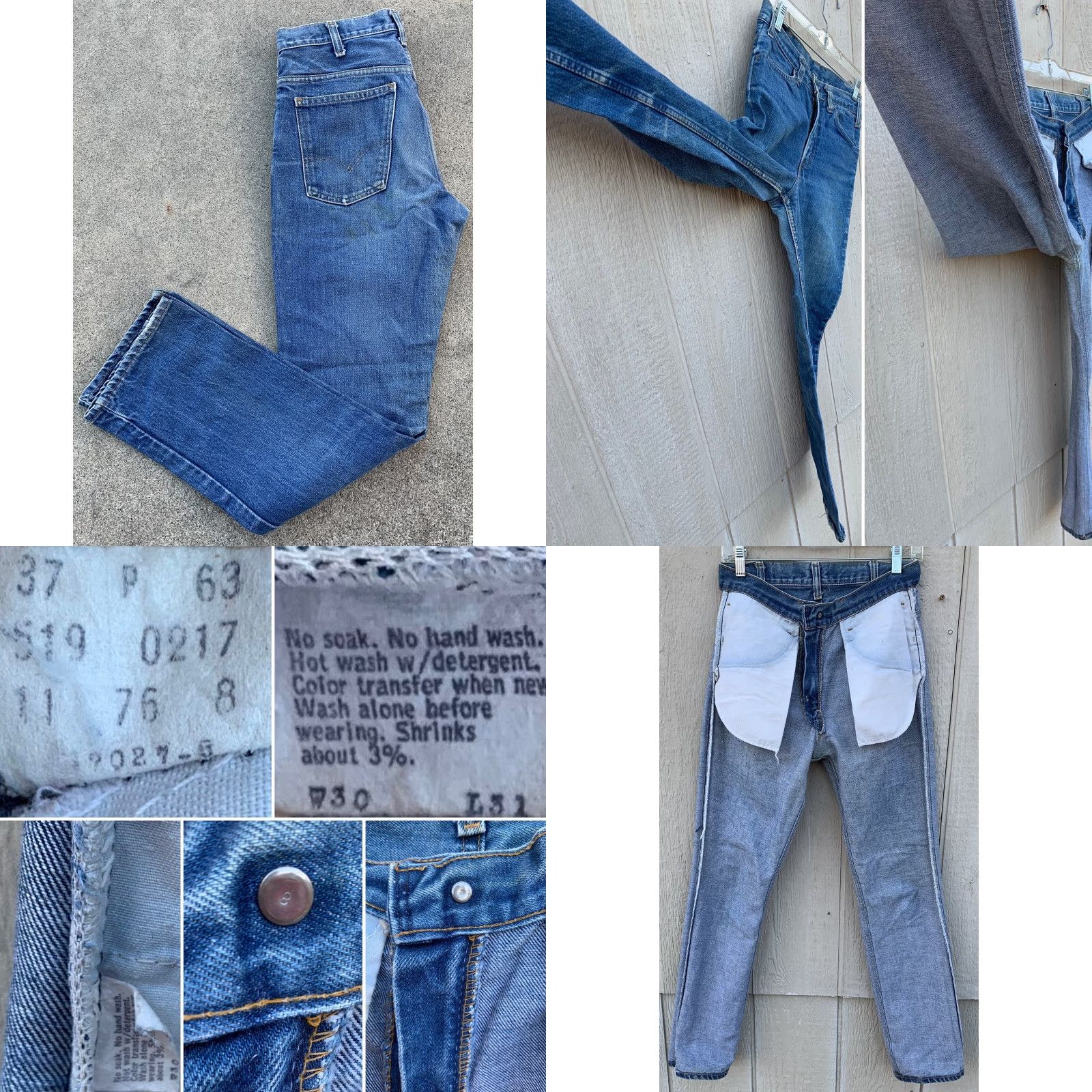 Levi's vintage Levi’s 519 jeans W30 L31 Talon 42 zipper blue cotton denim mens regular 519 blue jeans vintage 80s 90s Ready to wear Size US 30 / EU 46 - 8 Thumbnail