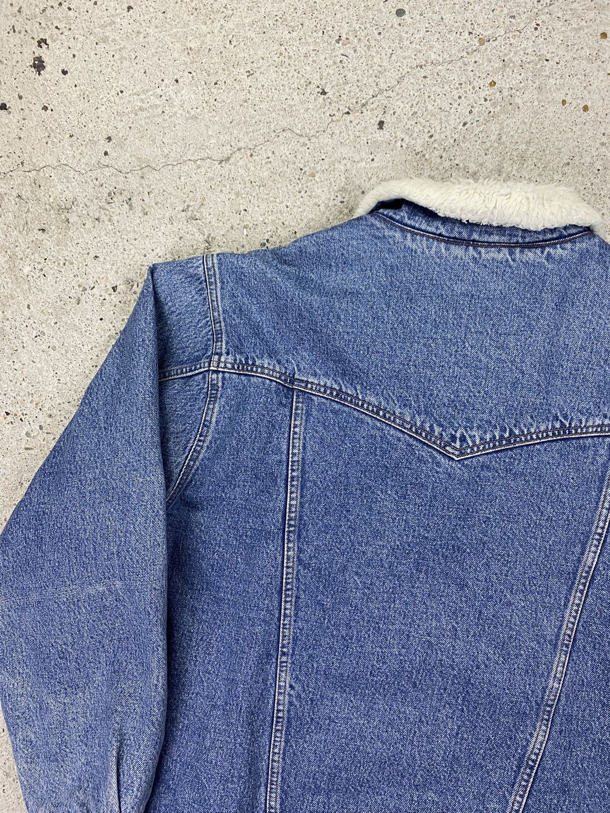 Wrangler Wrangler western sherpa lining denim jacket vintage Size US L / EU 52-54 / 3 - 14 Thumbnail