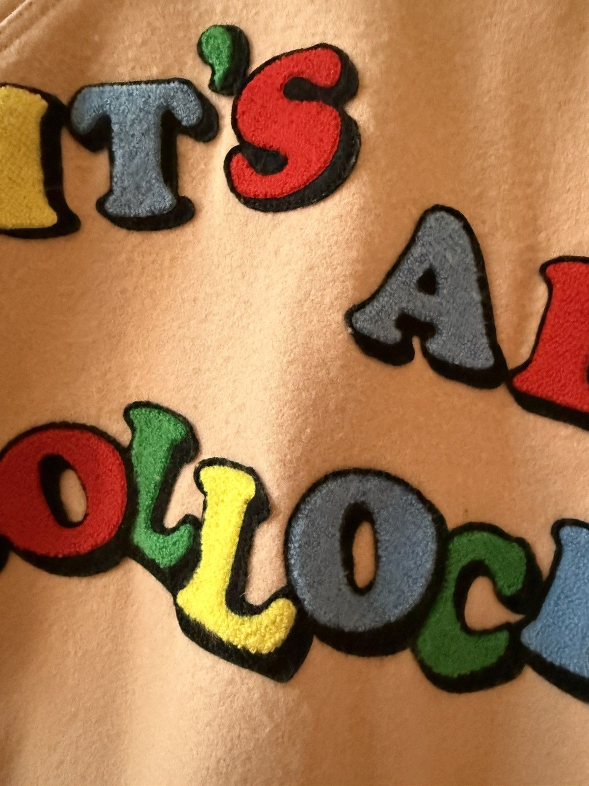 Supreme Supreme Jamie Reid “It’s All Bollocks” Varsity Jacket Size US S / EU 44-46 / 1 - 3 Thumbnail