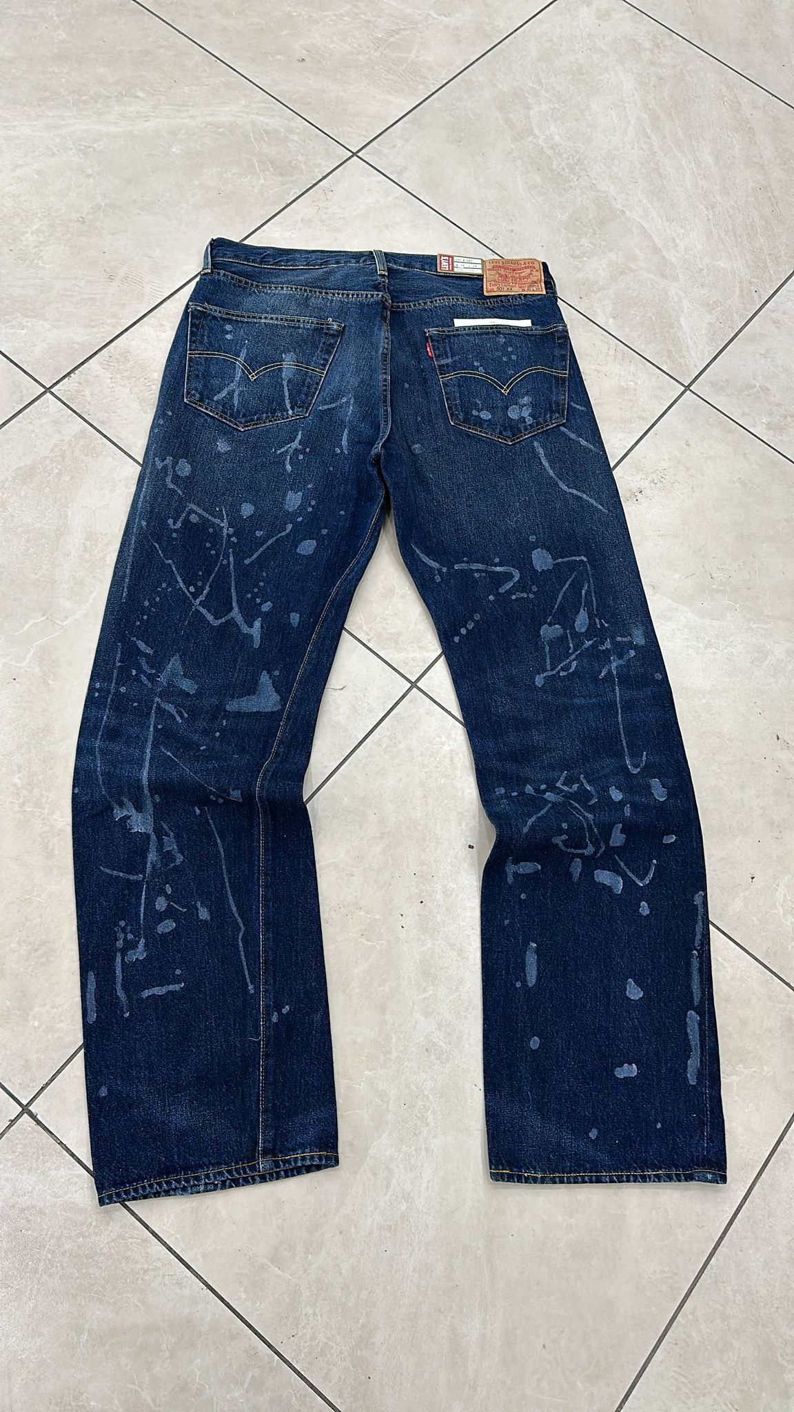 Levi's Vintage Clothing LVC Levi's Vintage Clothing 1955 501XX BigE Selvedge Jeans Size US 34 / EU 50 - 3 Thumbnail