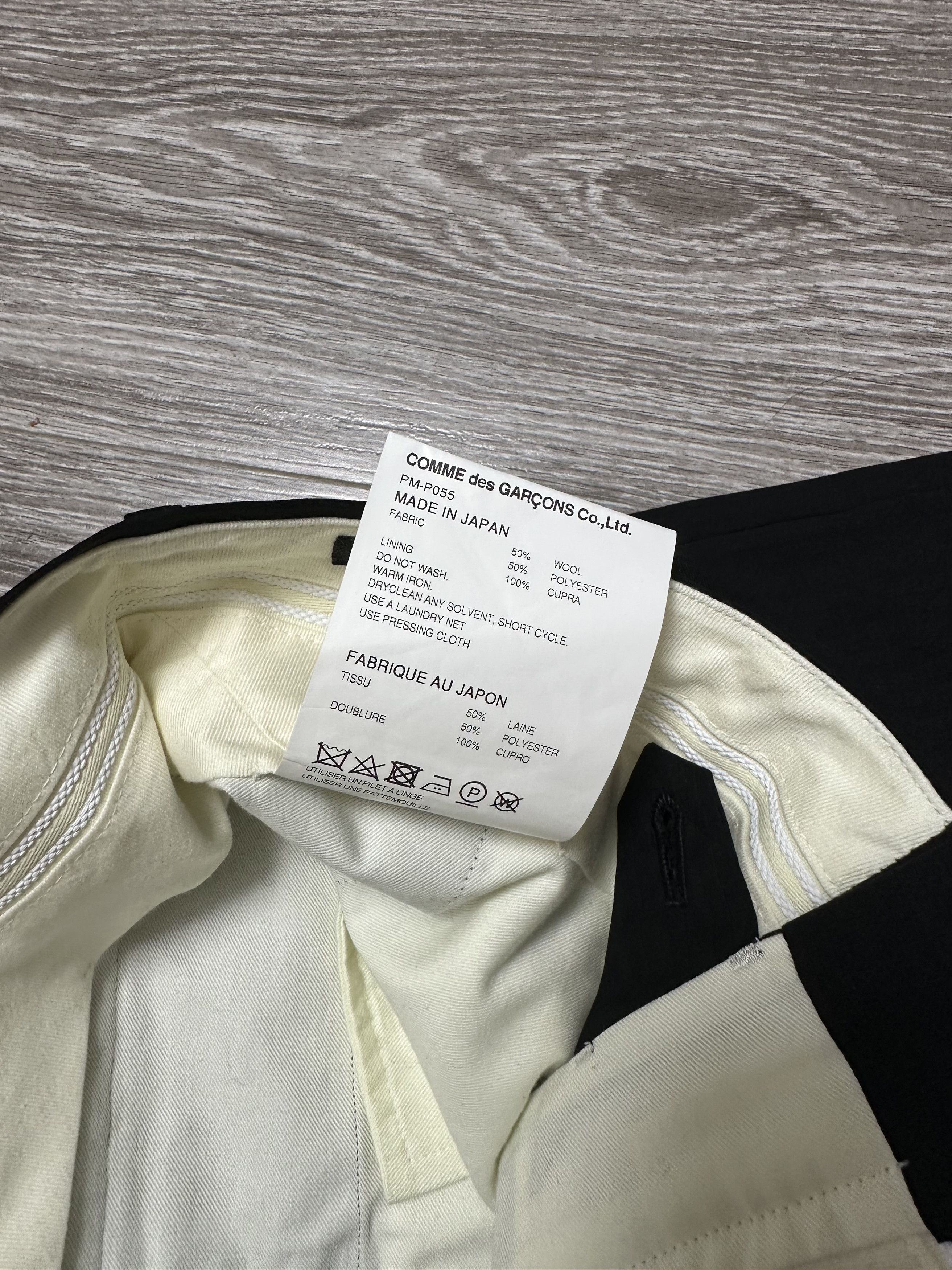 Comme des Garcons Homme Plus Comme des Garcon Homme Plus Upside Down Waistband Pants Size US 31 - 16 Thumbnail