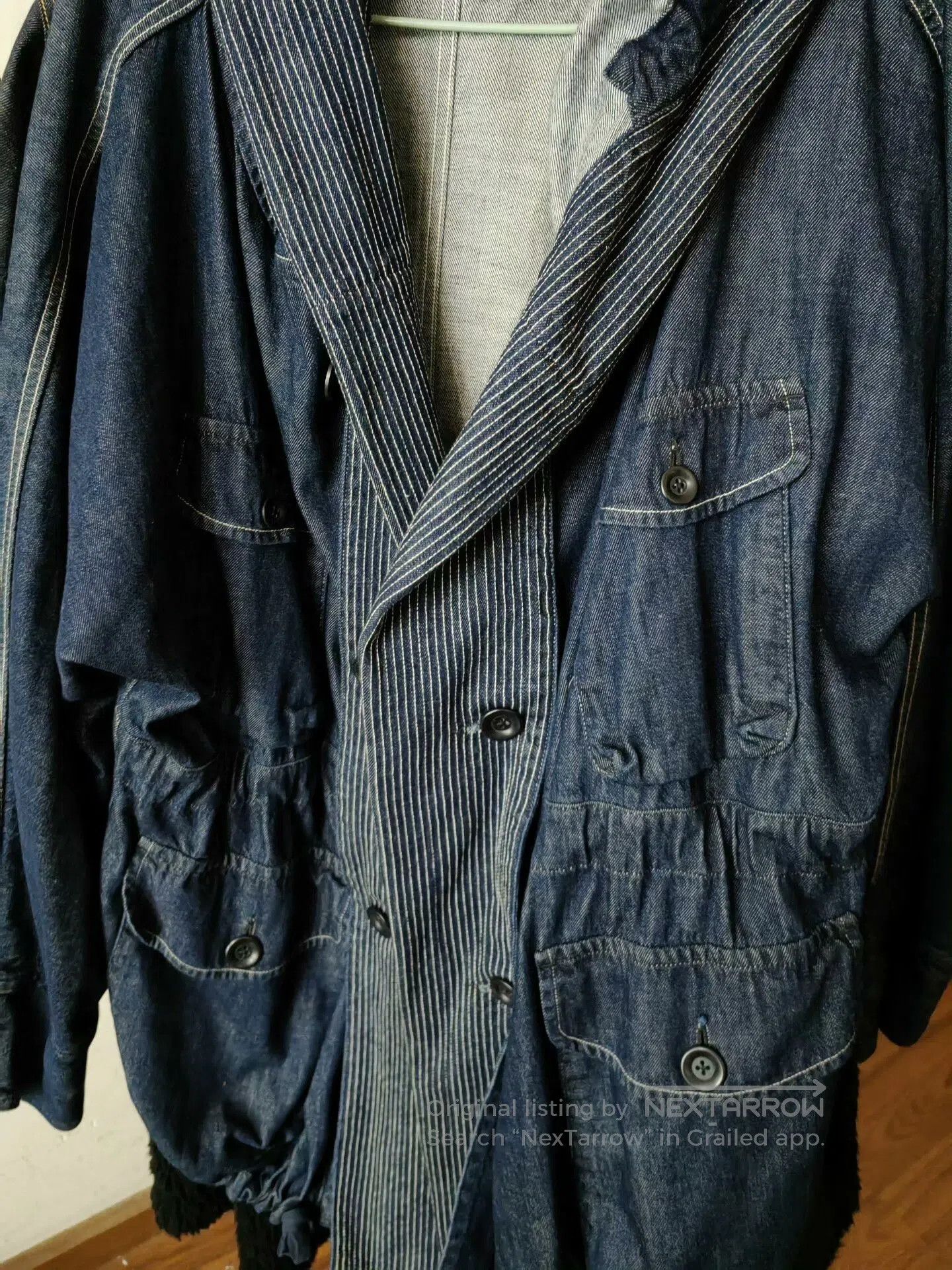 KAPITAL Ring Coat Denim Jacket.