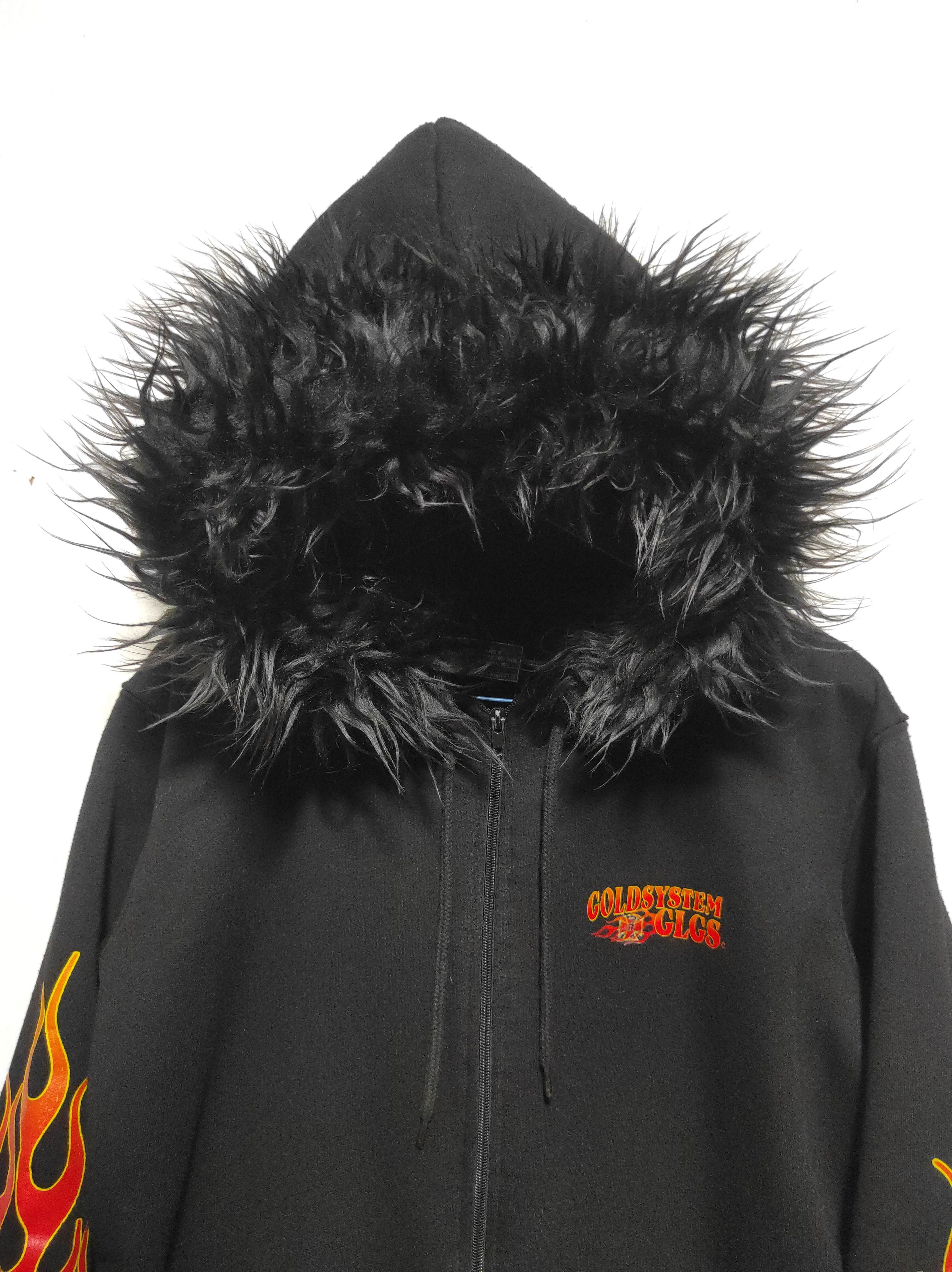 Hysteric Glamour Gold System Fire Zip Fur Hoodie i6w9 LBG style Size US L / EU 52-54 / 3 - 4 Thumbnail
