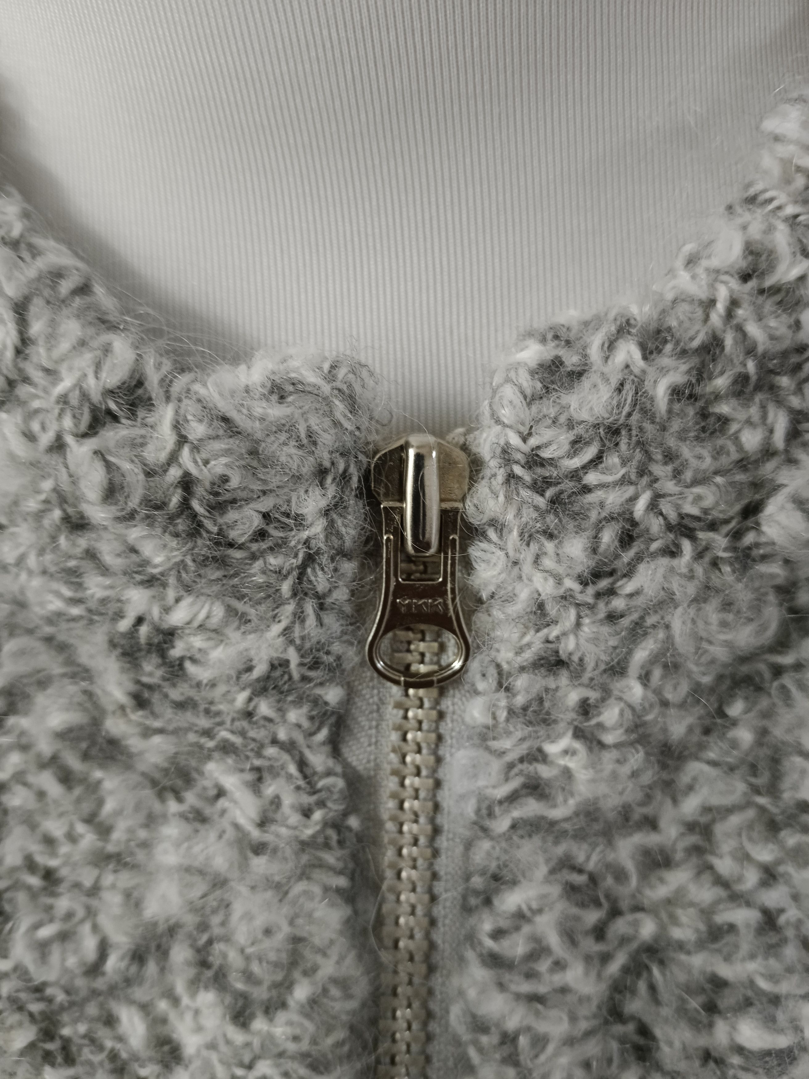 Yohji Yamamoto Yohji Yamamoto Y's Bis Cropped Knit Zipper Jacket Size S / US 4 / IT 40 - 6 Thumbnail