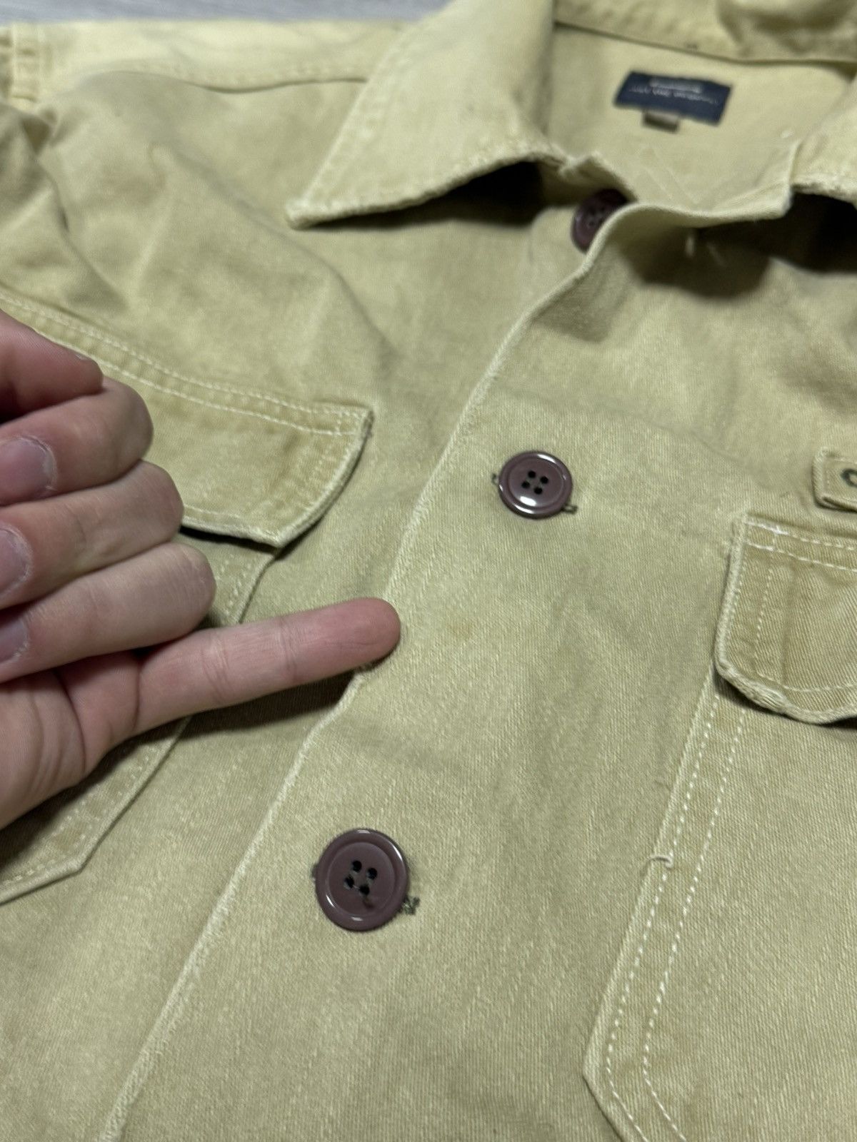 G-Star G star military thick cotton jacket buttons faded Size US L / EU 52-54 / 3 - 8 Thumbnail