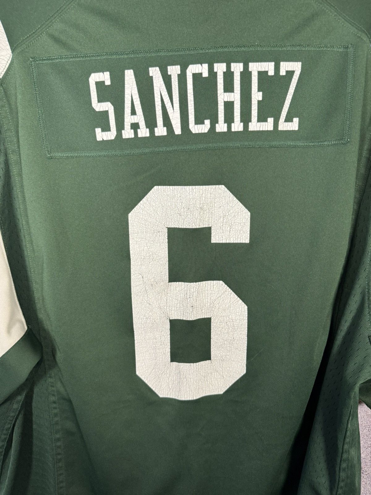 NFL × Nike SANCHEZ New York Jets Nike On Field Football Jersey NFL Size US XL / EU 56 / 4 - 18 Thumbnail