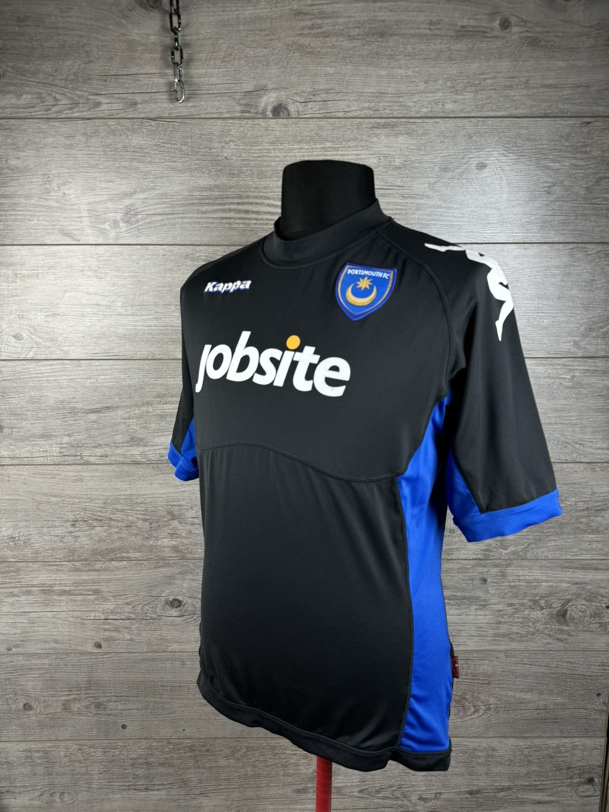 Kappa × Vintage ⚽️Portsmouth FC Football Shirt Soccer Kappa Jersey Size US XL / EU 56 / 4 - 3 Thumbnail