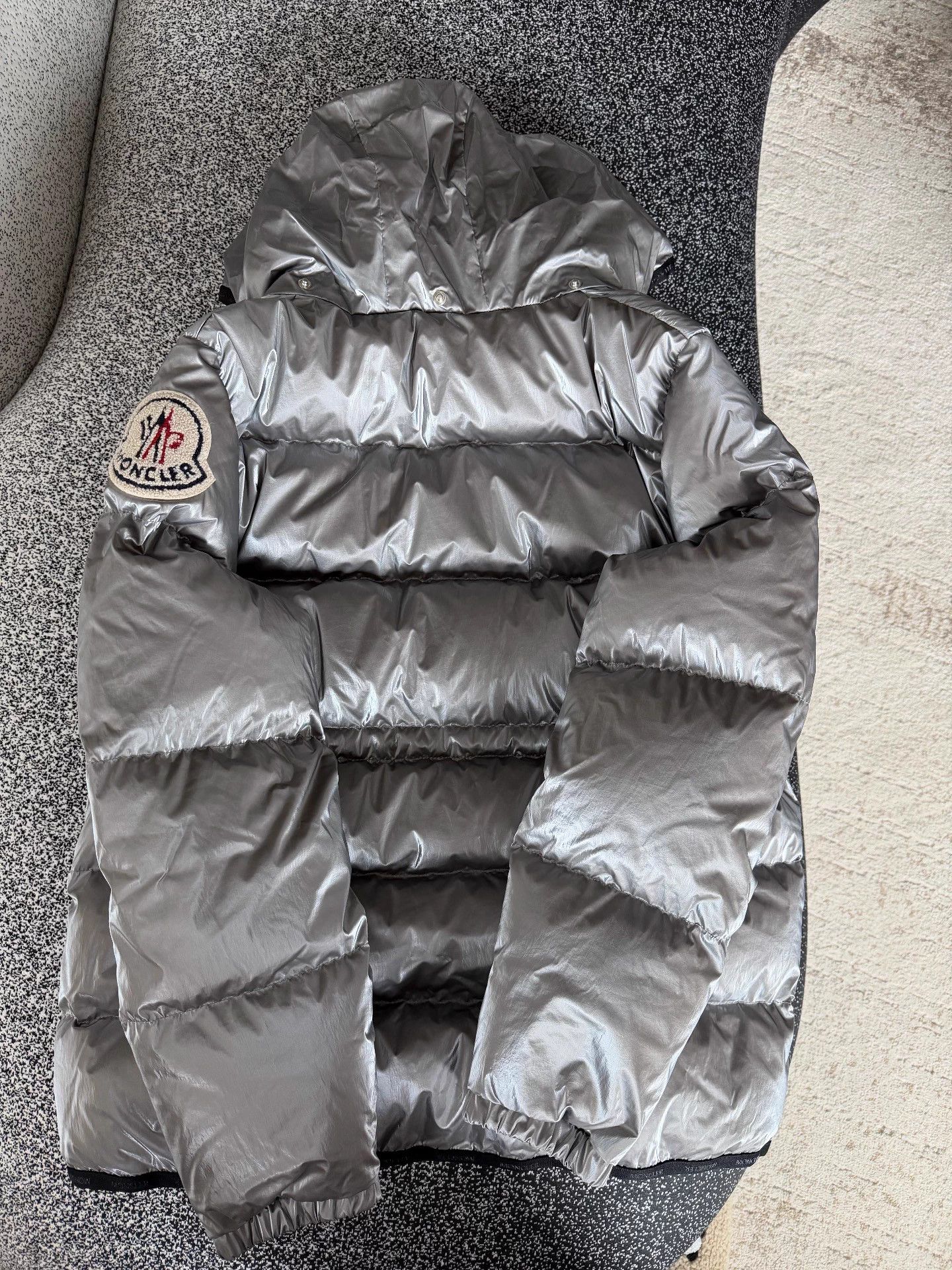 Moncler Moncler Silver New Puffer Jacket 0 Size XS / US 0-2 / IT 36-38 - 5 Thumbnail