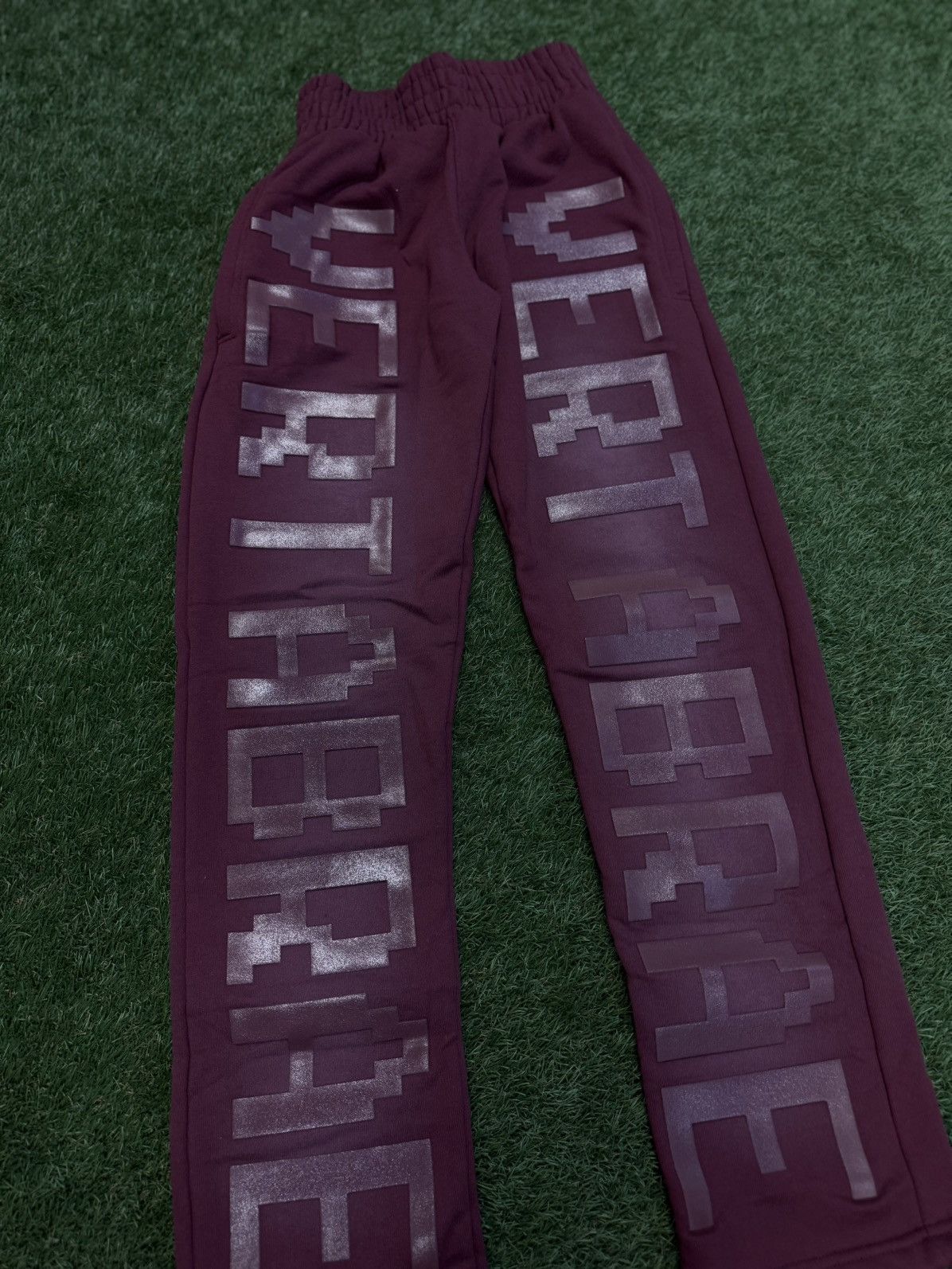 Vertabrae Vertabrae Sweatpants Burgundy Size Small (NEW) Size US 30 / EU 46 - 3 Thumbnail