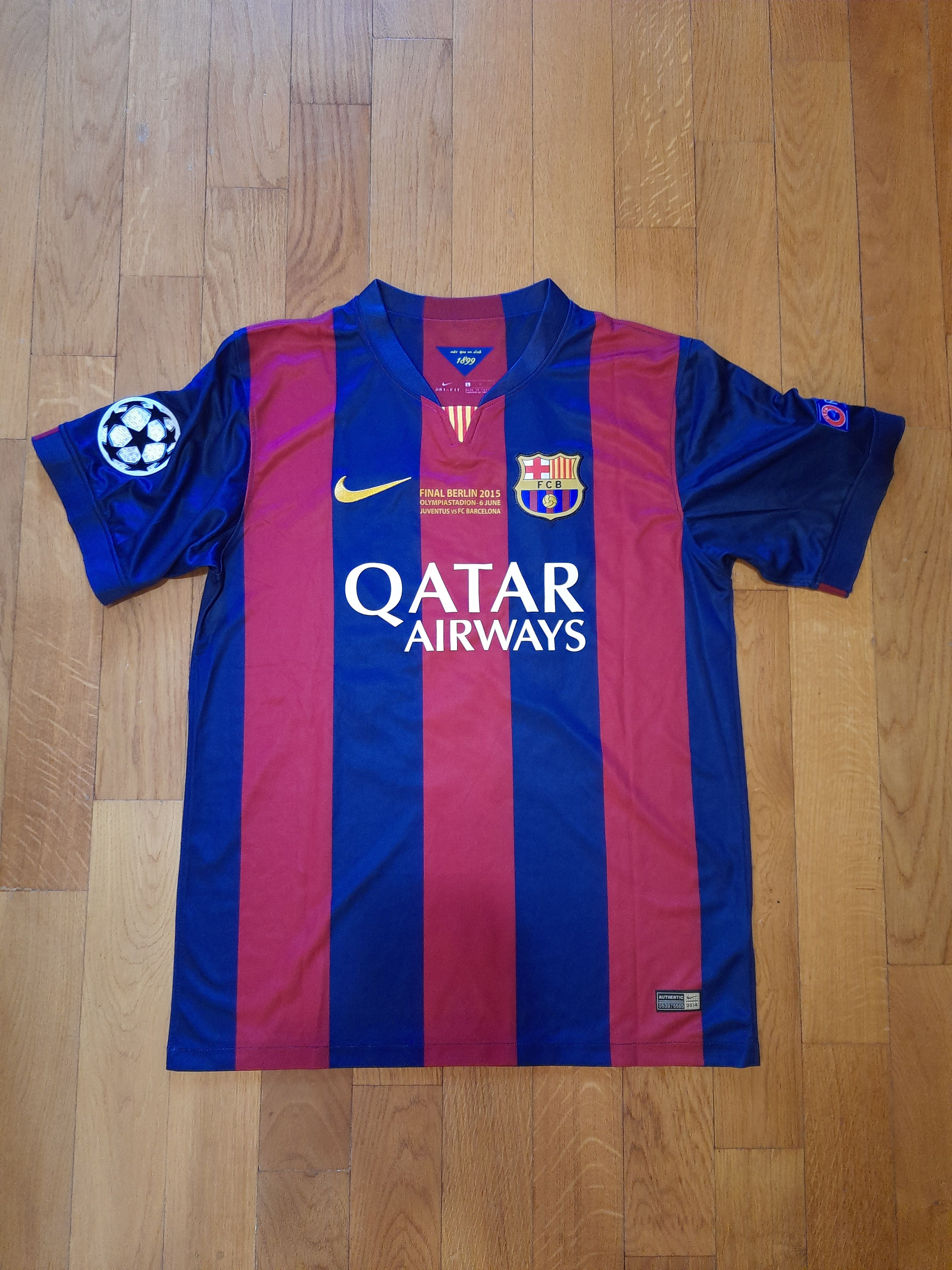 Other F C Barcelona Lionel Messi Football Soccer Size US L / EU 52-54 / 3 - 3 Thumbnail