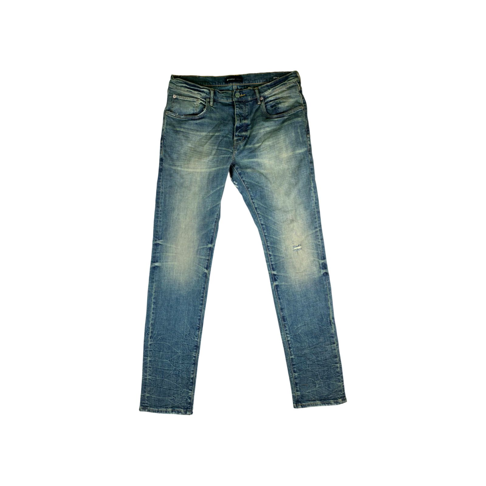 Purple Brand Purple Brand Vintage Yellow Jeans Size US 36 / EU 52 - 1 Thumbnail