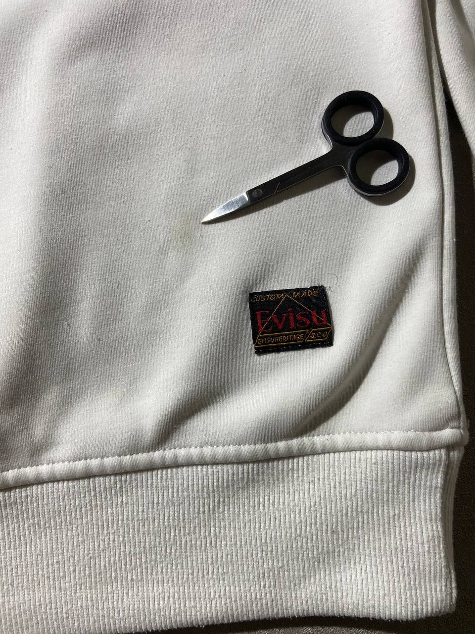 Evisu × Japanese Brand × Vintage Evisu Big Logo Sweatshirt White Size US S / EU 44-46 / 1 - 19 Thumbnail