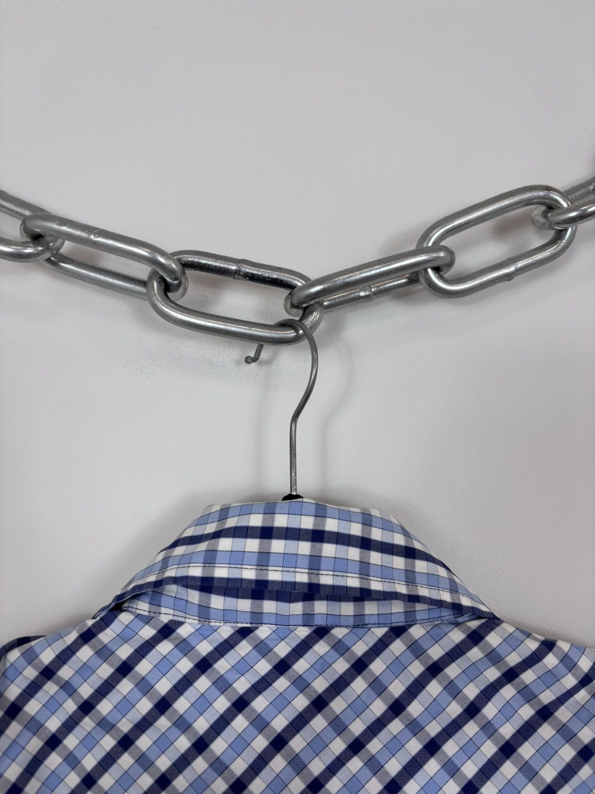 Iceberg Iceberg Vintage Men’s Gingham Check Long Sleeve Shirt Size US L / EU 52-54 / 3 - 21 Thumbnail