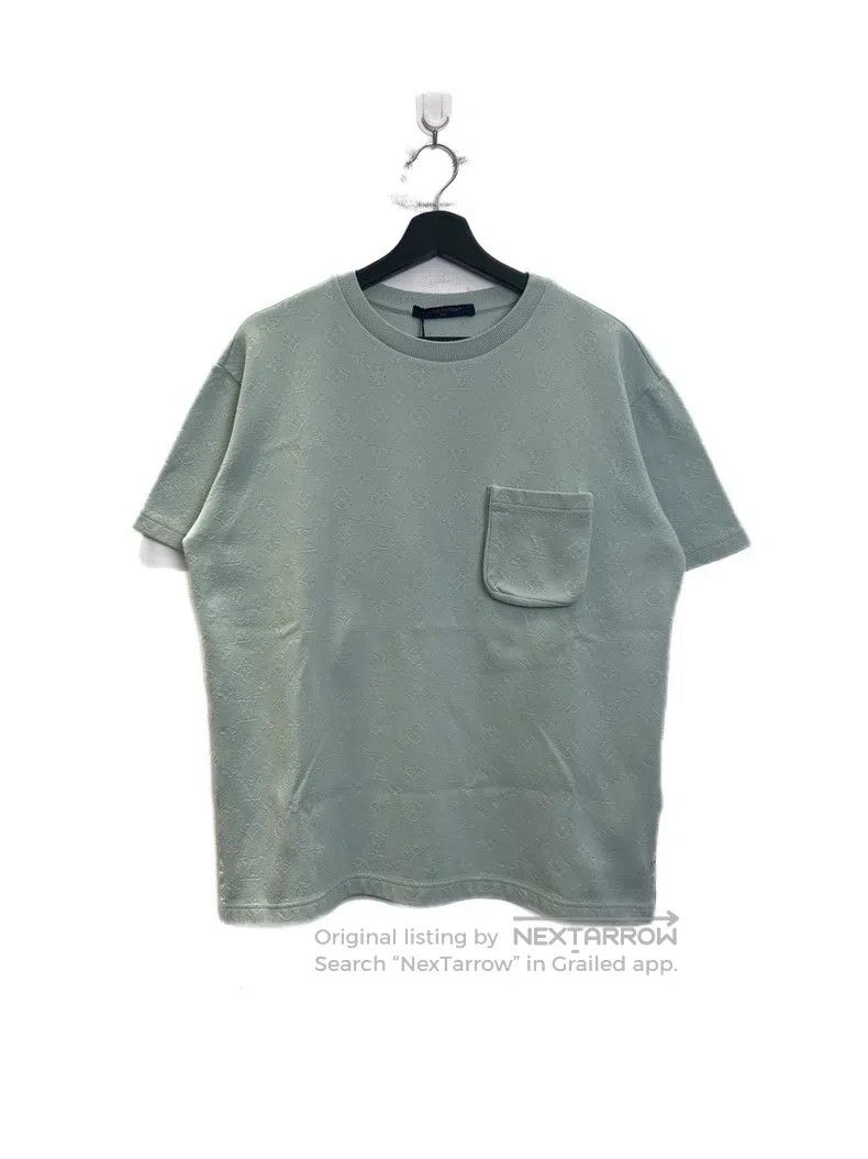 Louis Vuitton Louis Vuitton Lake green dark grain full printed logo shor Size US M / EU 48-50 / 2 - 1 Thumbnail