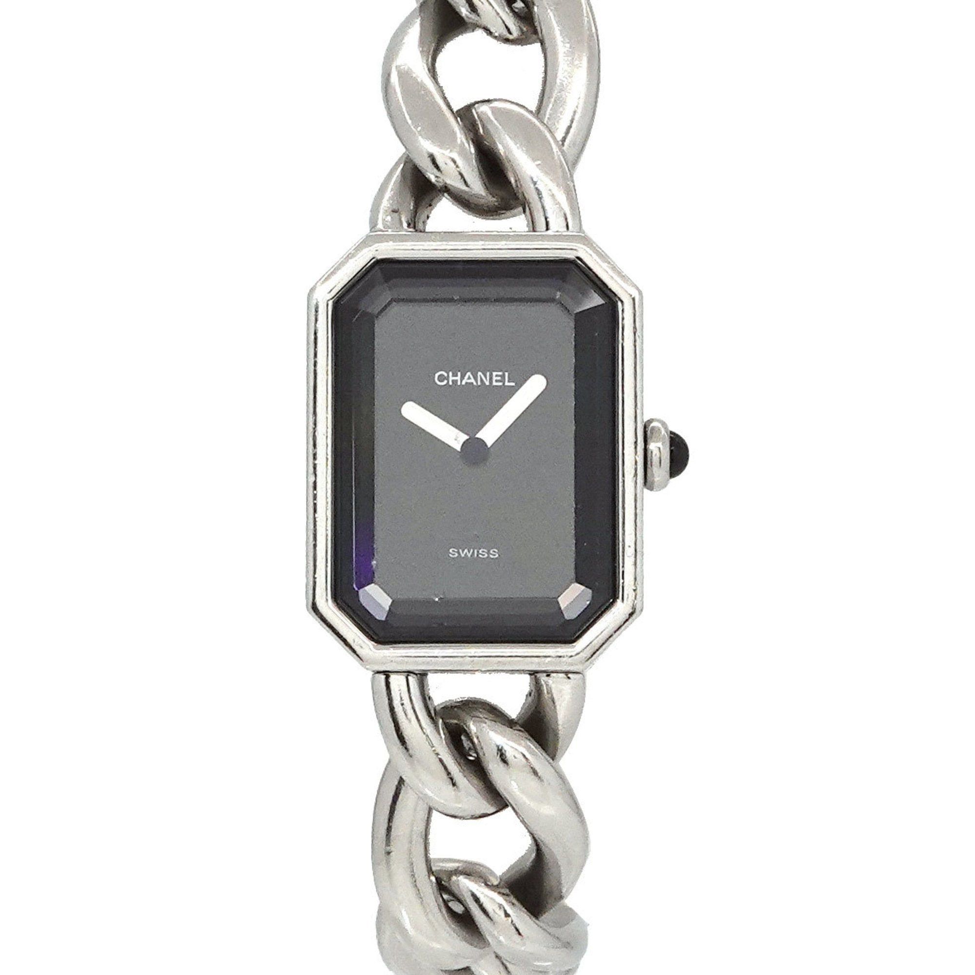 image of Chanel Premiere M Size H0452 Ladies Watch Black Quartz, Women's
