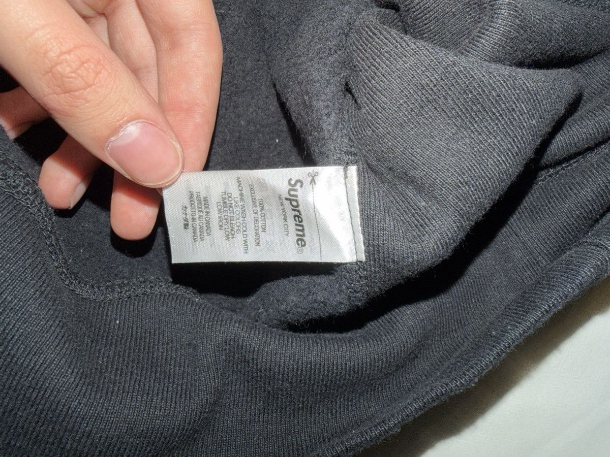 Supreme Supreme Black Logo hoodie Size US XL / EU 56 / 4 - 5 Thumbnail