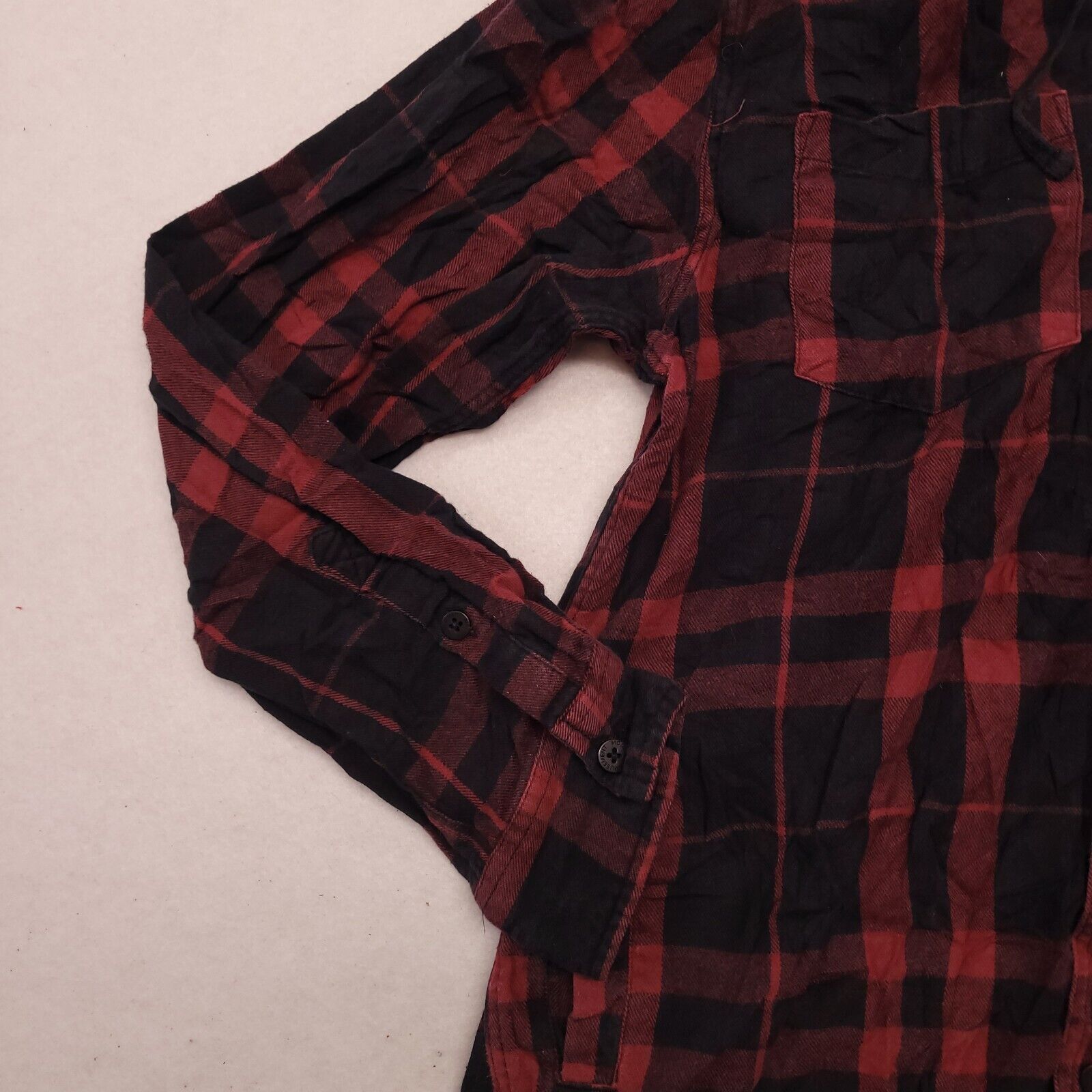 Modern Amusement Modern Amusement Casual Button Up Hoodie Mens Size M Plaid Size US M / EU 48-50 / 2 - 5 Thumbnail