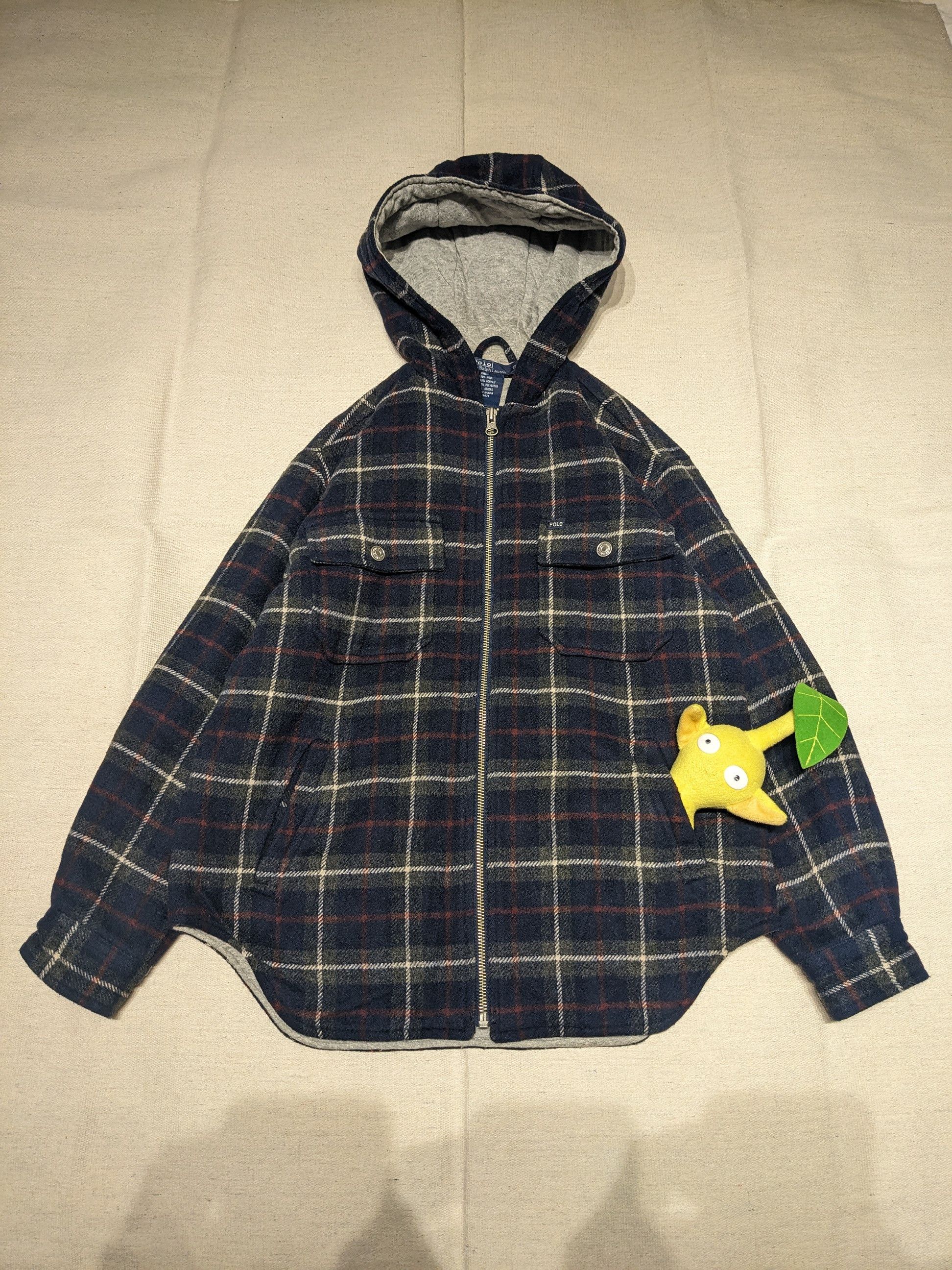 Polo Ralph Lauren Polo Wool Hooded light jacket womens xs Size XS / US 0-2 / IT 36-38 - 1 Thumbnail