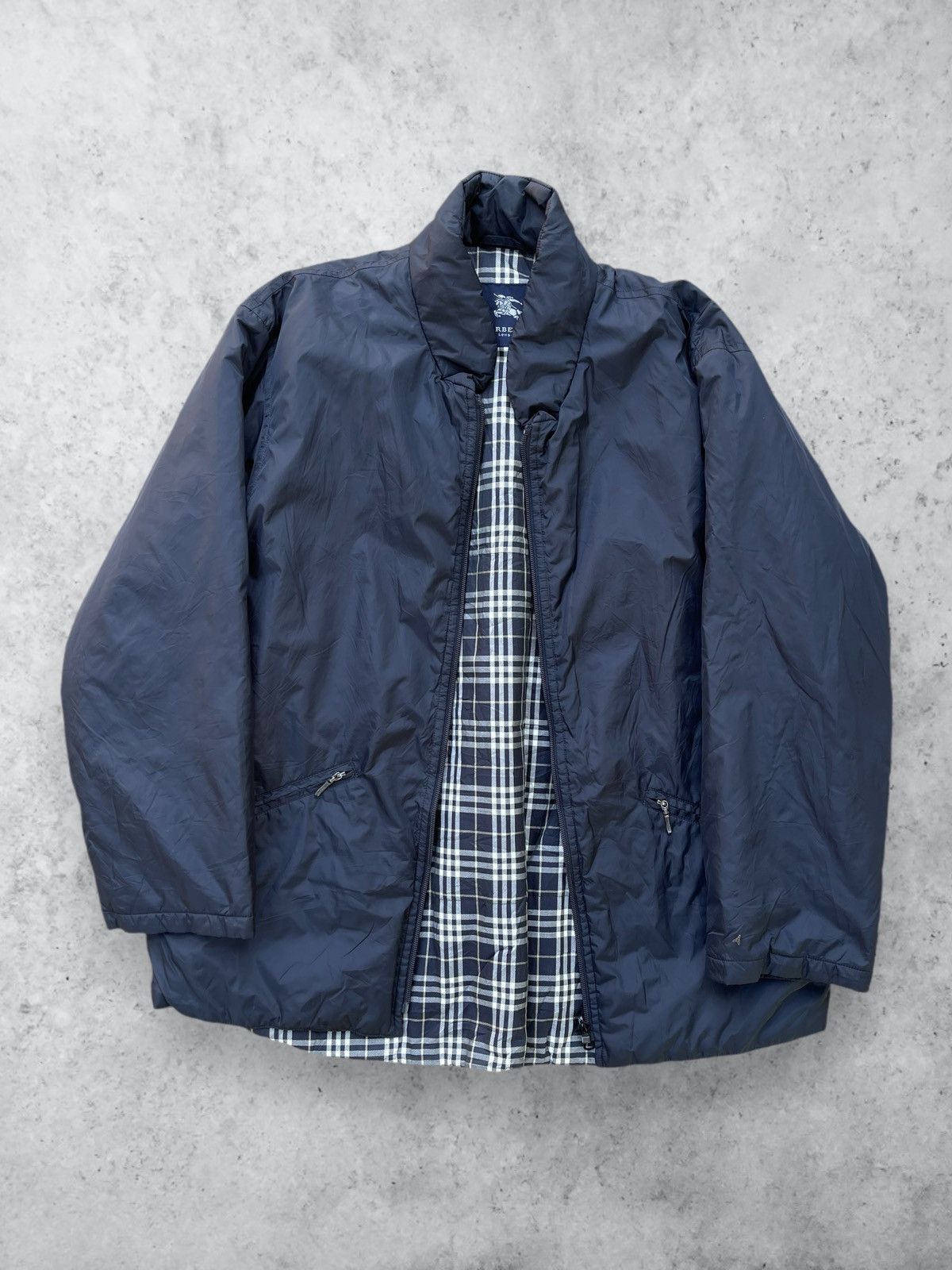 Burberry 🔥Vintage Burberry Double Layer Nova Check Coat/Jacket Size US M / EU 48-50 / 2 - 6 Thumbnail