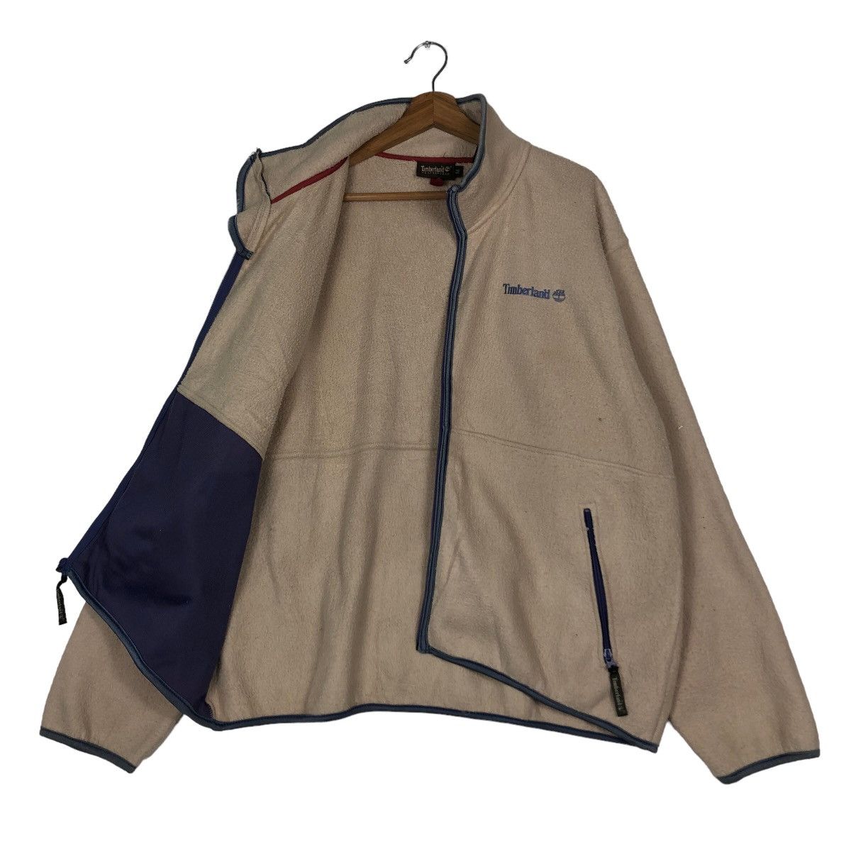 Japanese Brand 🔥Vintage Bomber Fleece Jacket Timberland Size US M / EU 48-50 / 2 - 11 Thumbnail