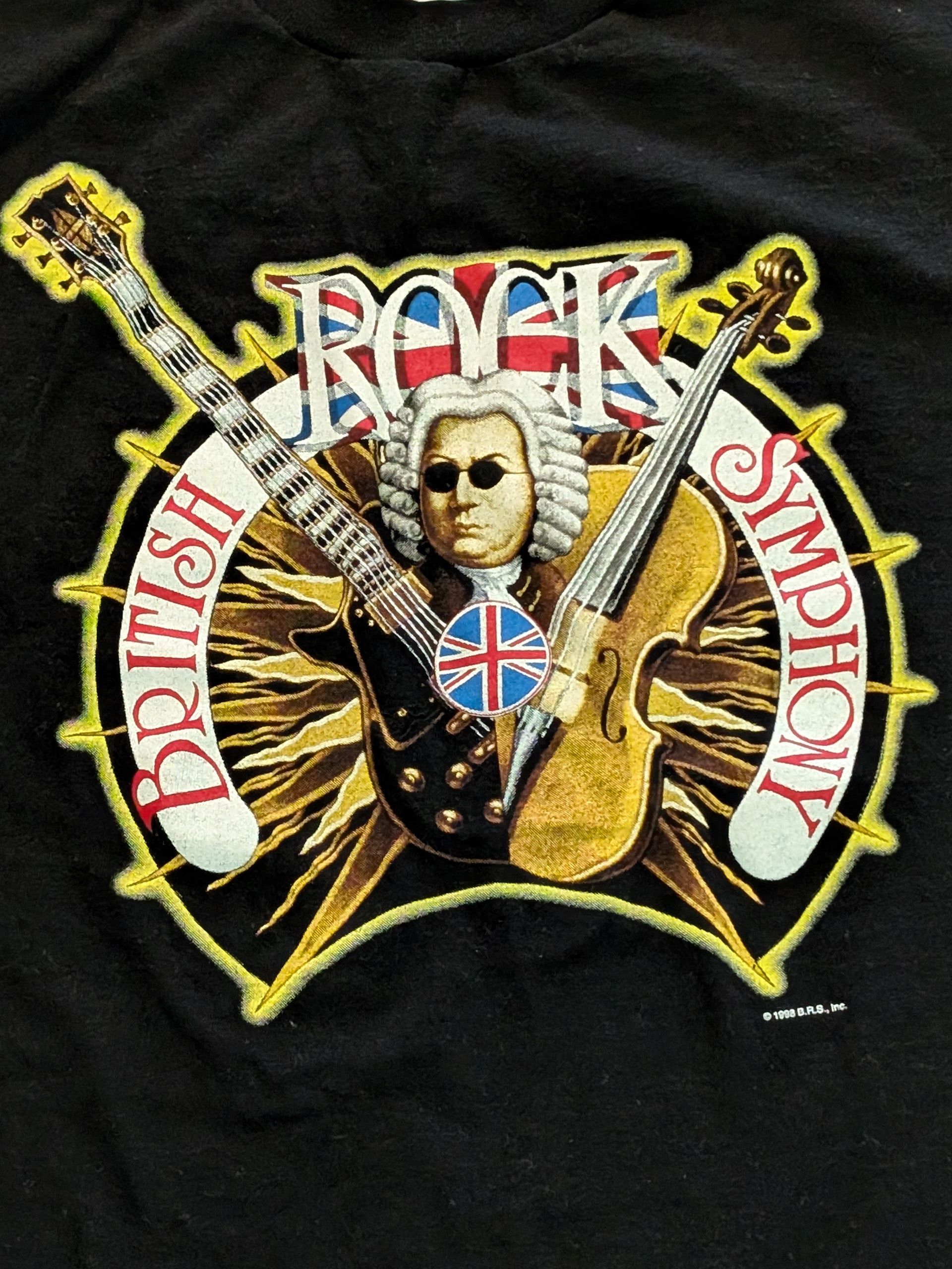 Tultex 1998 British Rock Symphony Tultex T-Shirt - Size L Size US L / EU 52-54 / 3 - 2 Thumbnail