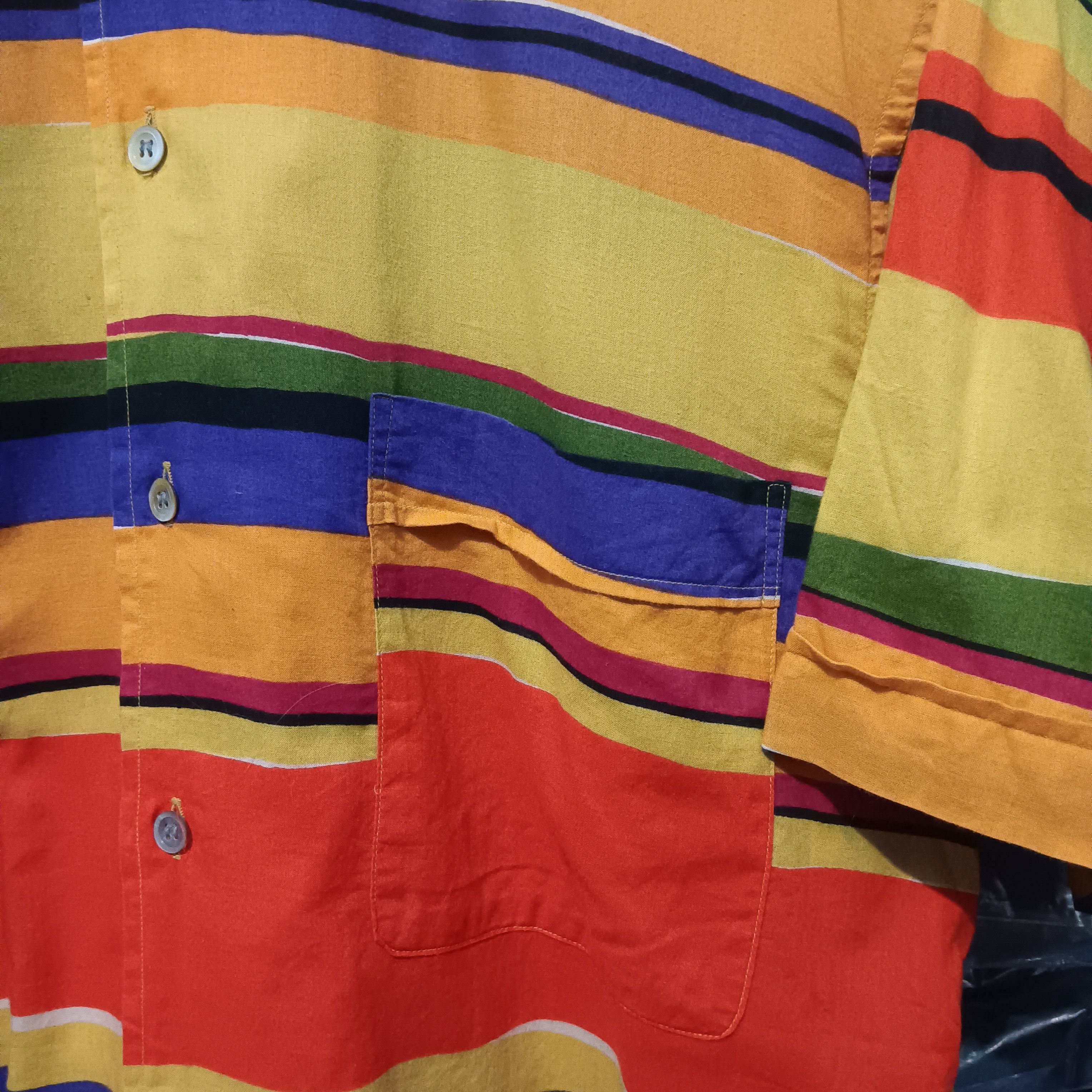 Christian Dior Monsieur × Vintage Vintage christian dior monsieur strip shirt button up Size US L / EU 52-54 / 3 - 4 Thumbnail
