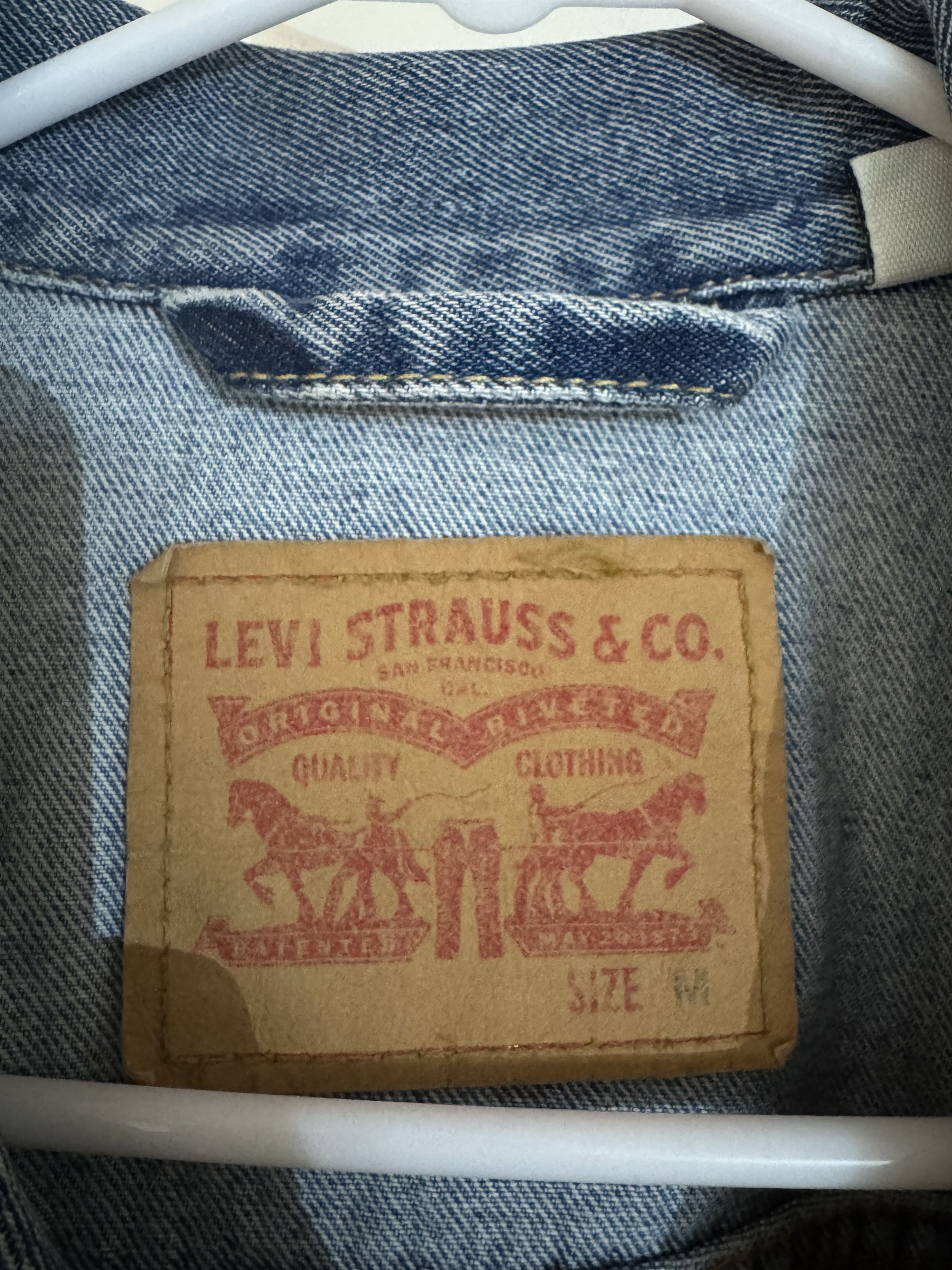 Levi's Levi's Denim Jacket Size US M / EU 48-50 / 2 - 2 Thumbnail