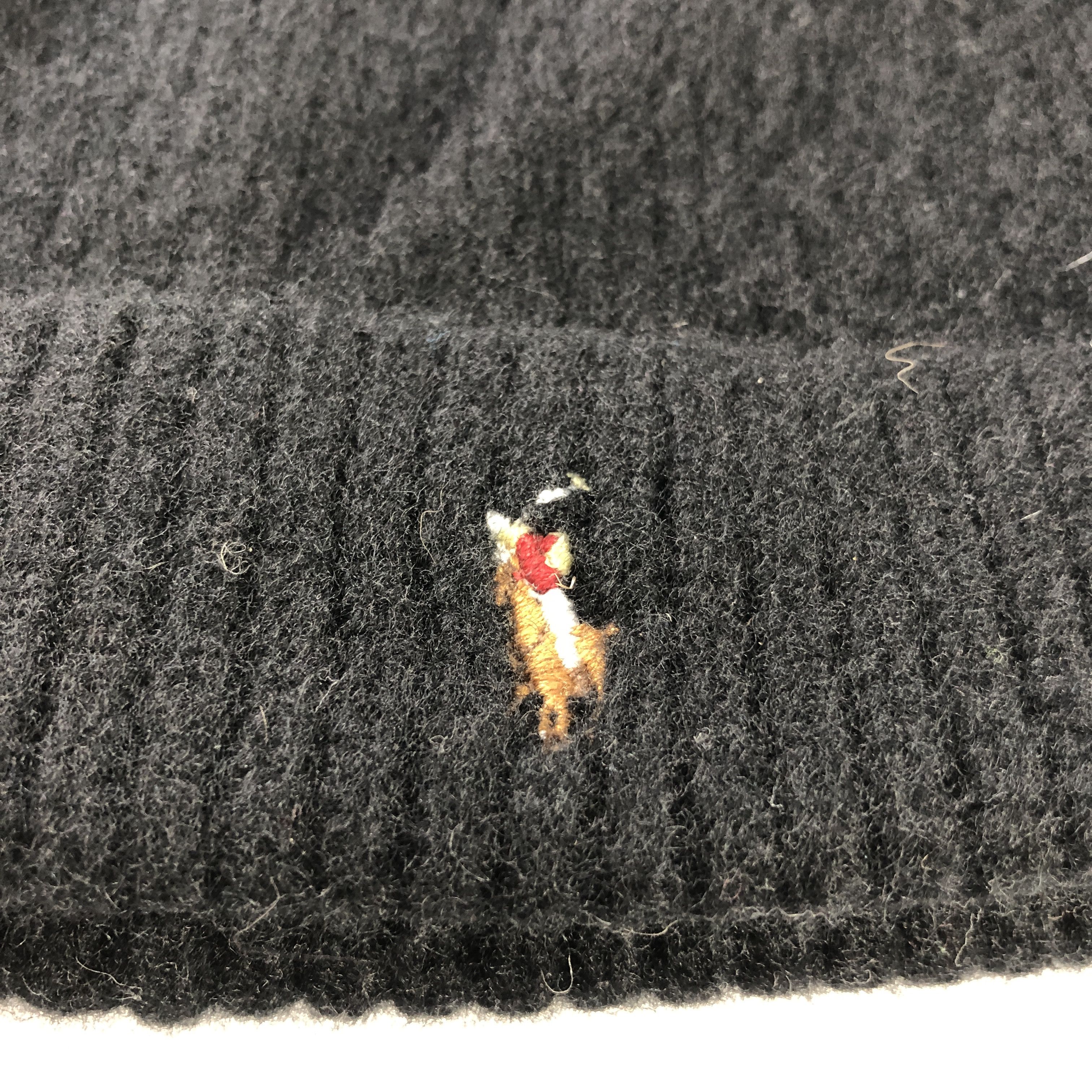 Polo Ralph Lauren Polo Ralph Lauren Fisherman Wool Knit Beanie Snowcap B1071 Size ONE SIZE - 4 Thumbnail