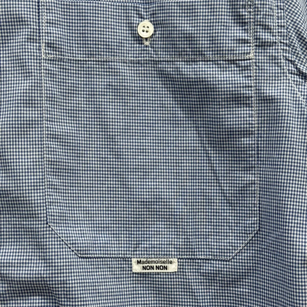 Issey Miyake Mademoiselle Non Non Checkered Shirt Button Ups Size US M / EU 48-50 / 2 - 2 Thumbnail